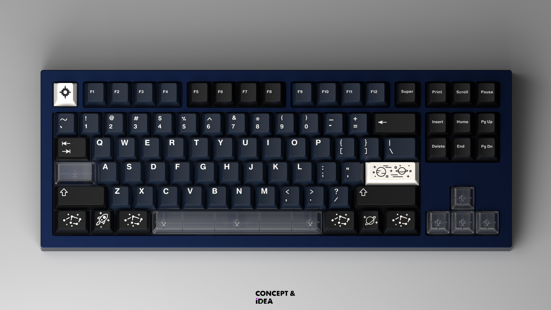 (In Stock) GMK Galaxy Keyset