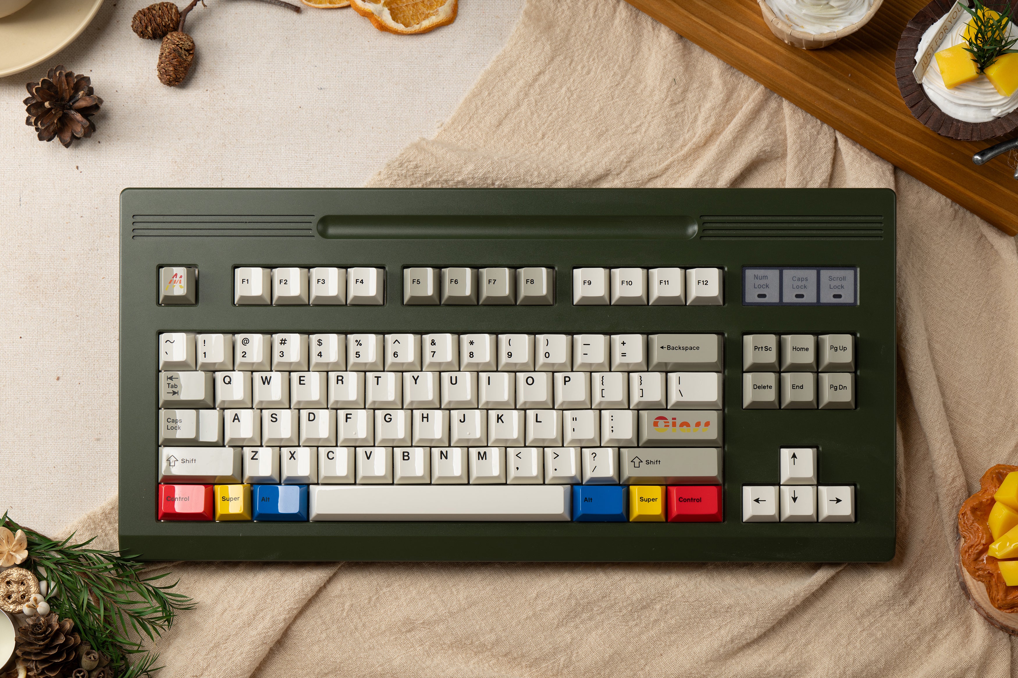 (Group Buy) MM Glazed Beige Keycaps