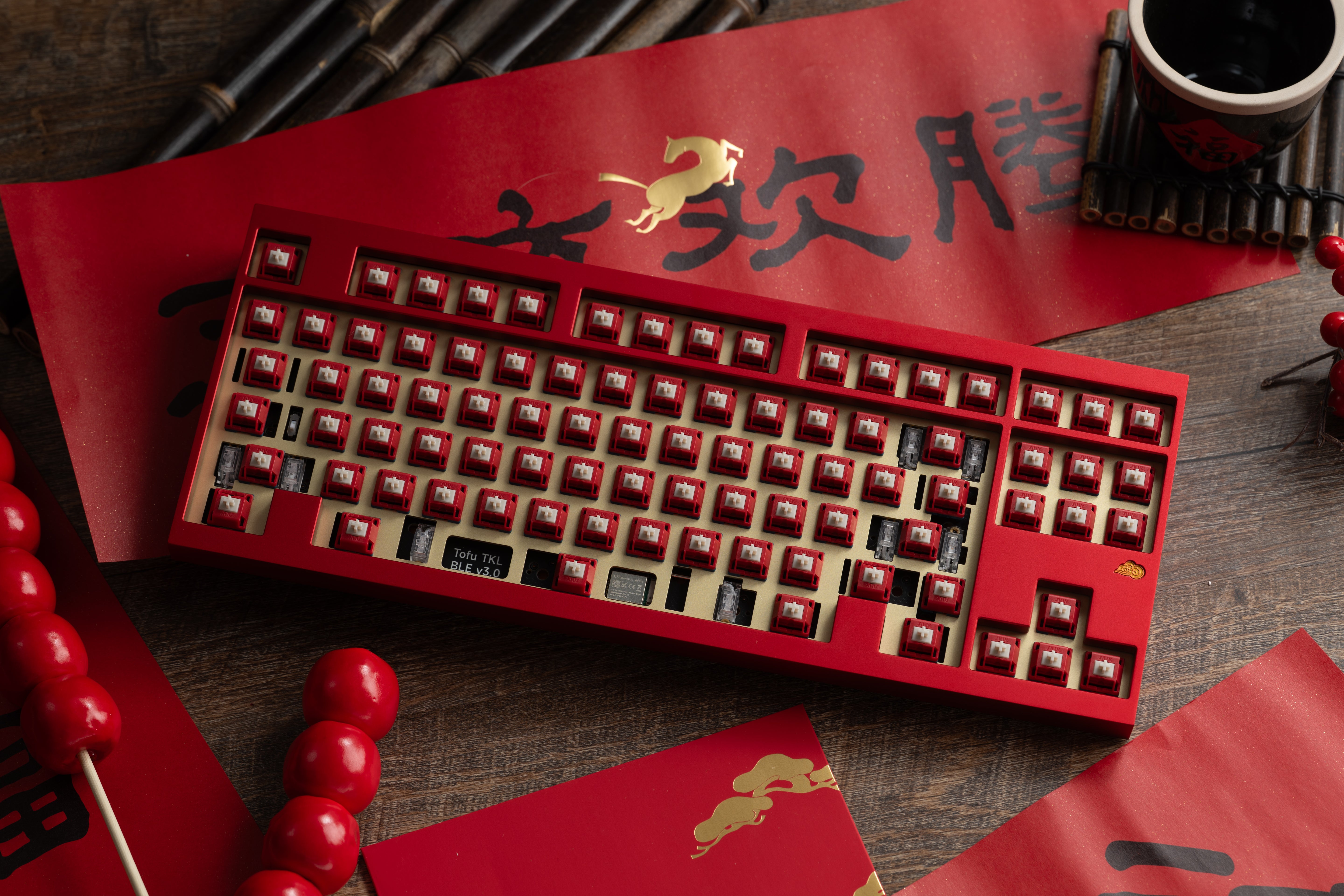 (Pre Order) KBDfans Tofu TKL Year of the Horse Limited Edition