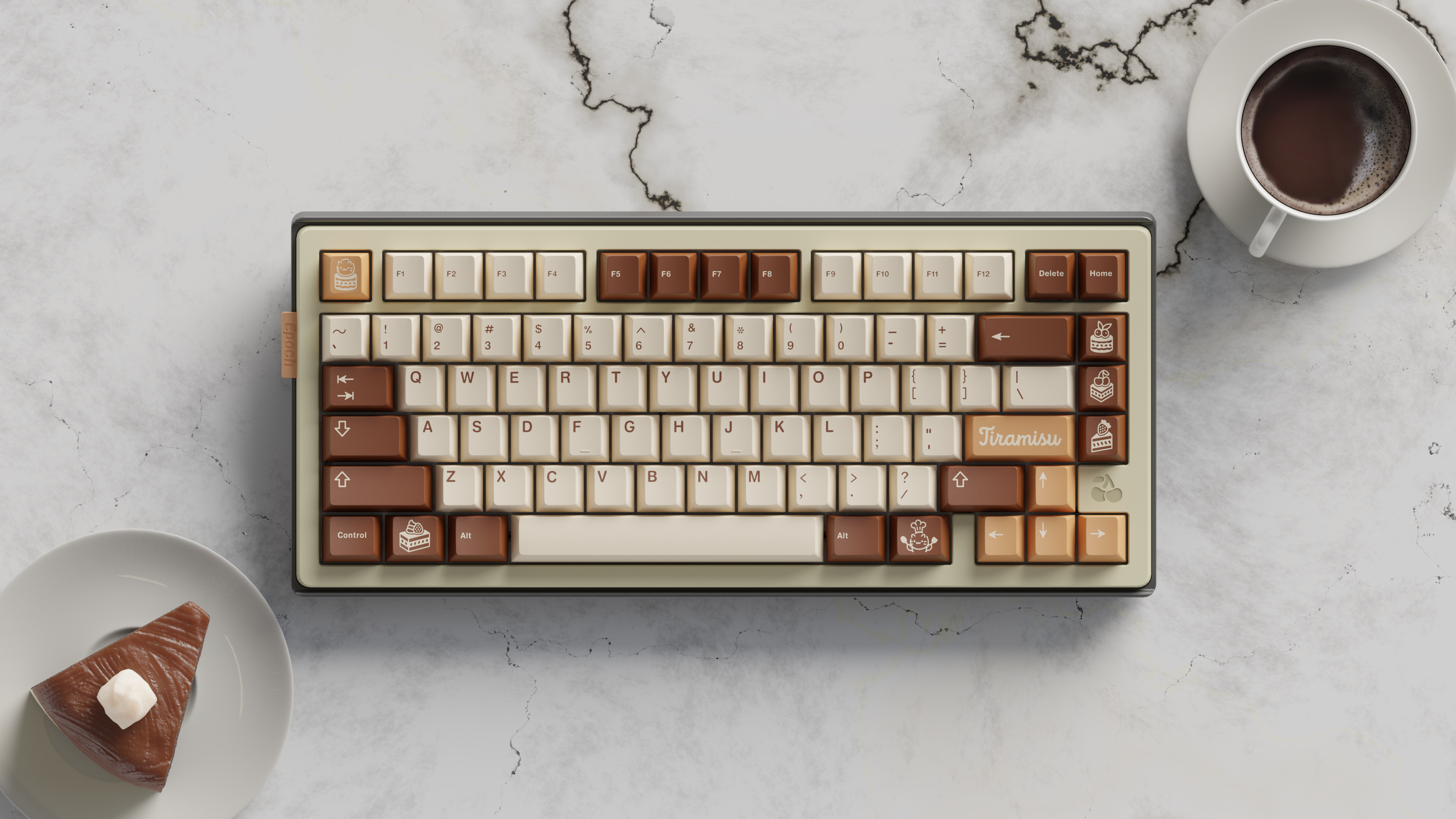 (In Stock) GMK Tiramisu Keycaps