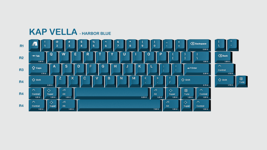 (In Stock) KAP Vella Keycaps