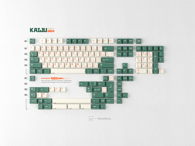 (Group Buy) GMK CYL Kaiju R2