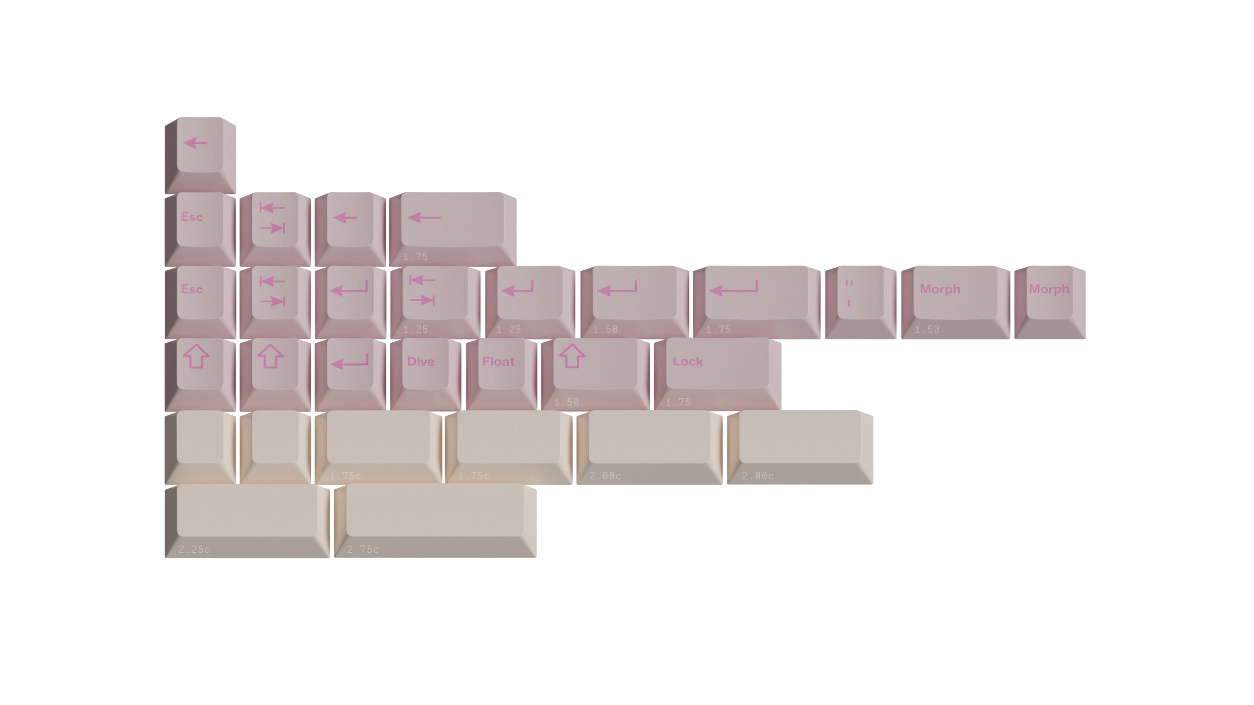 (In Stock) ePBT Axolotls Keyset