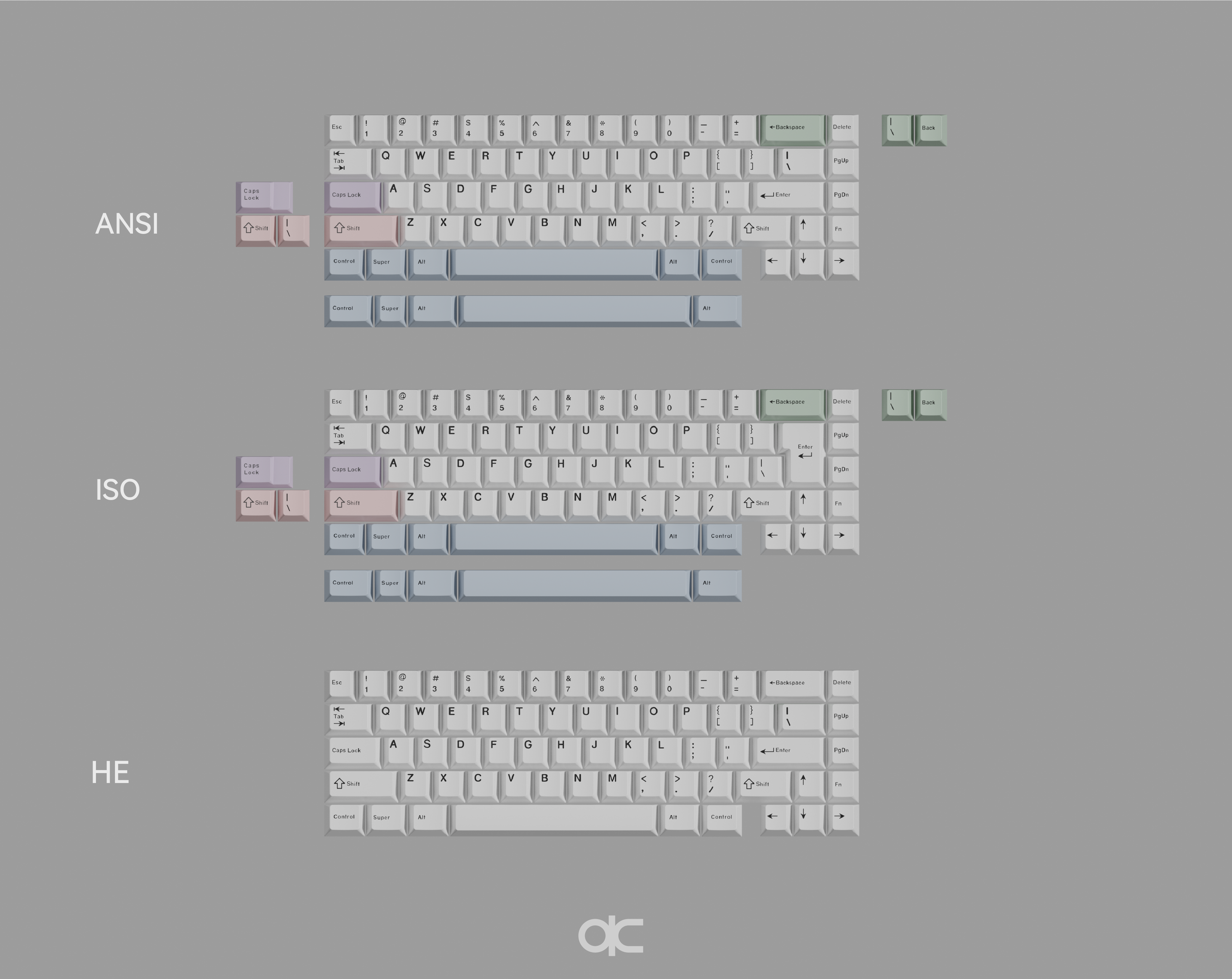 (Group Buy) QK65v2 Classic Keyboard Kit Spray Coated Case