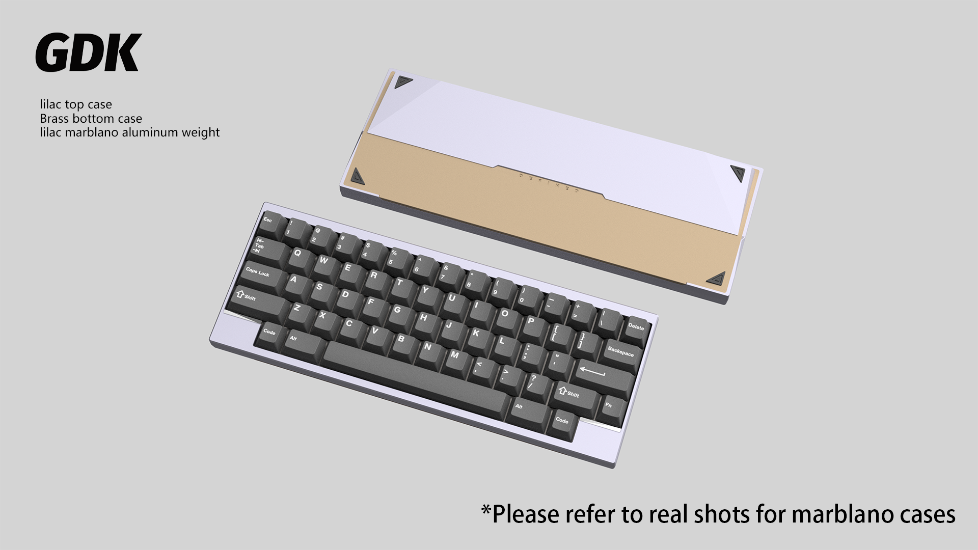 (Group Buy) DK1-60% Keyboard Kit