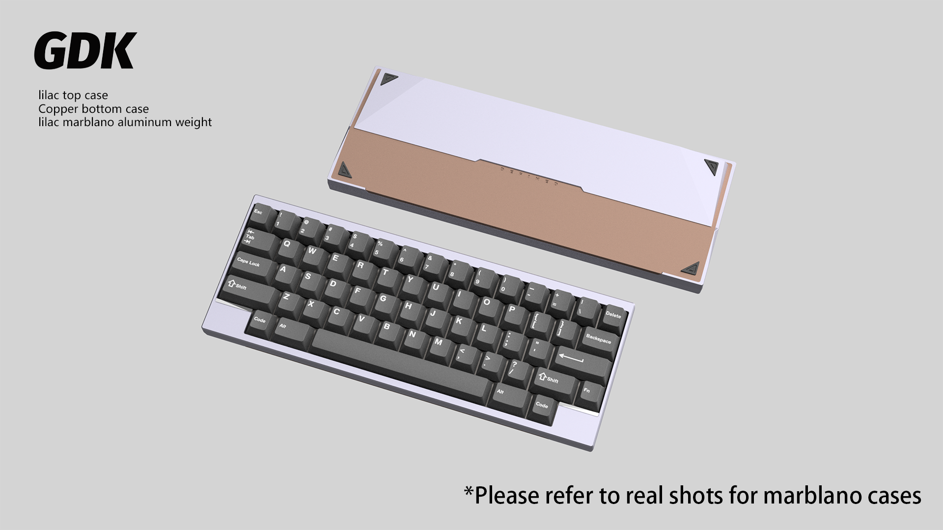 (Group Buy) DK1-60% Keyboard Kit