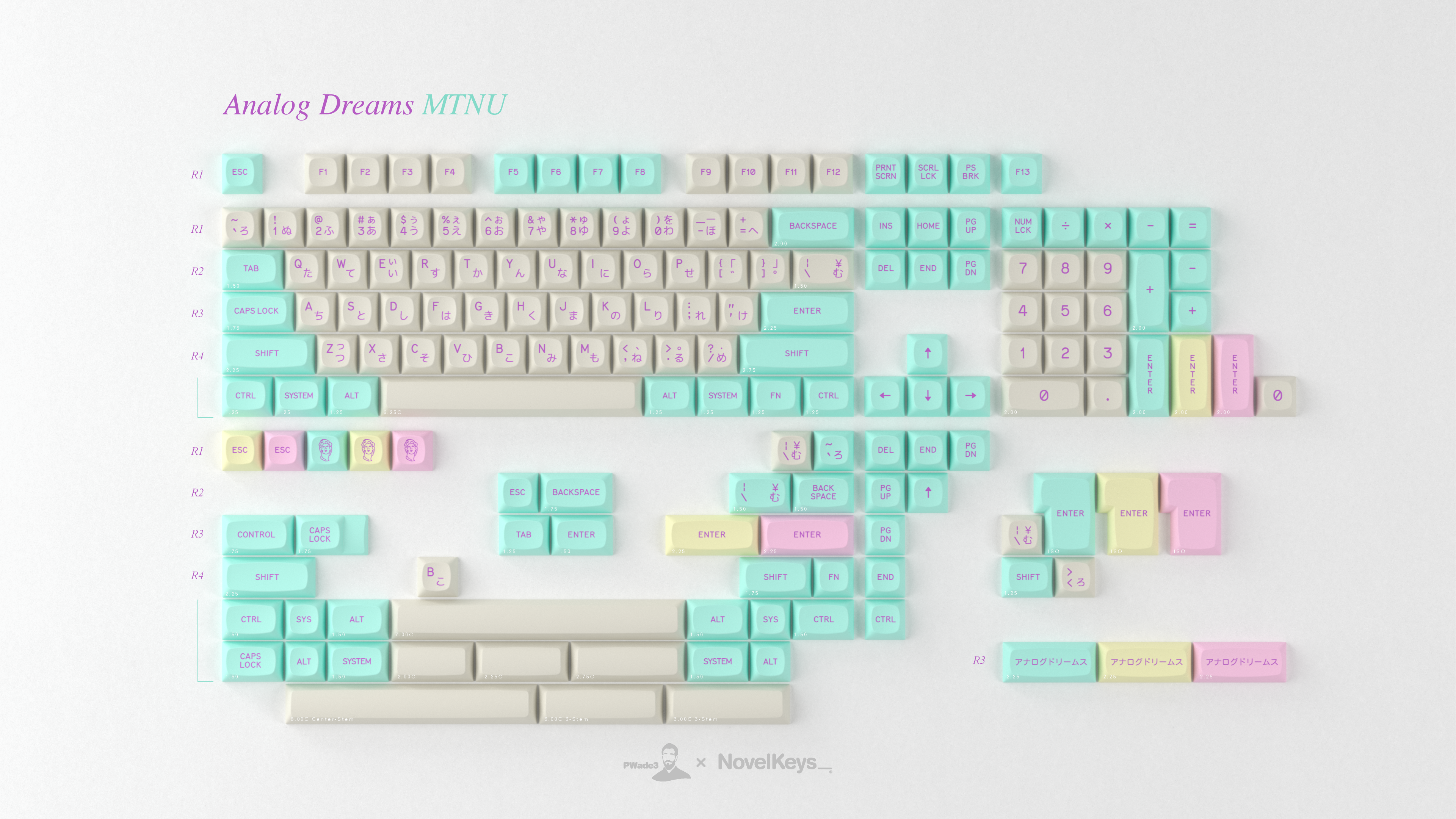 (Group Buy) GMK MTNU Analog Dreams R3