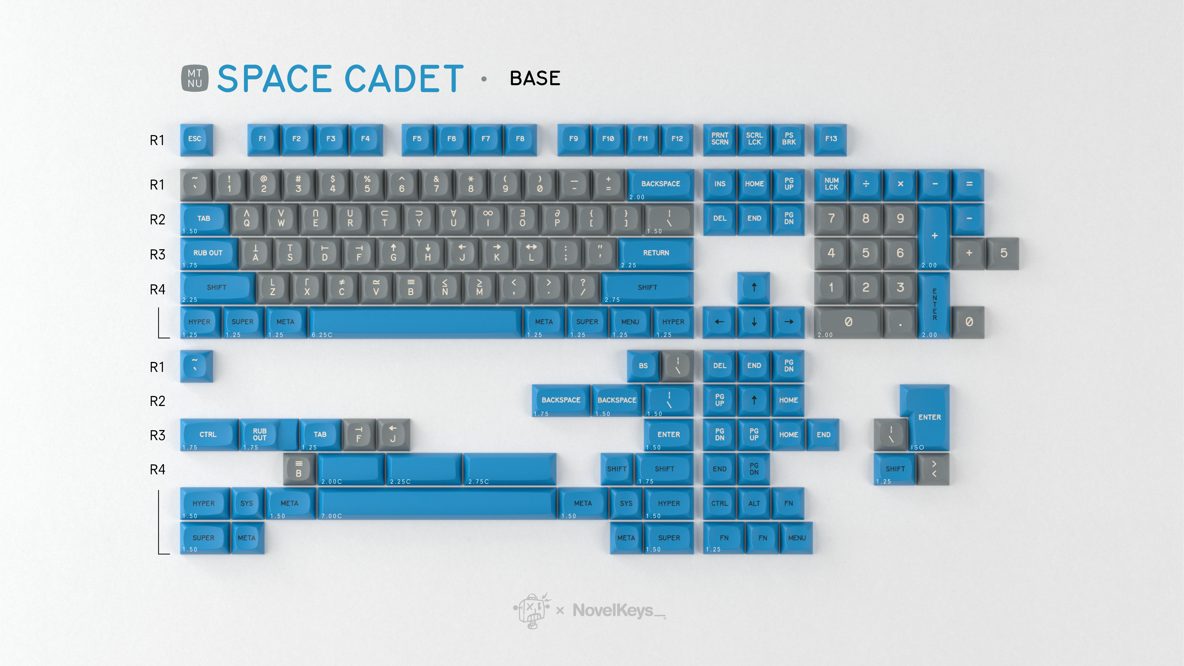 (Group Buy) GMK MTNU Space Cadet