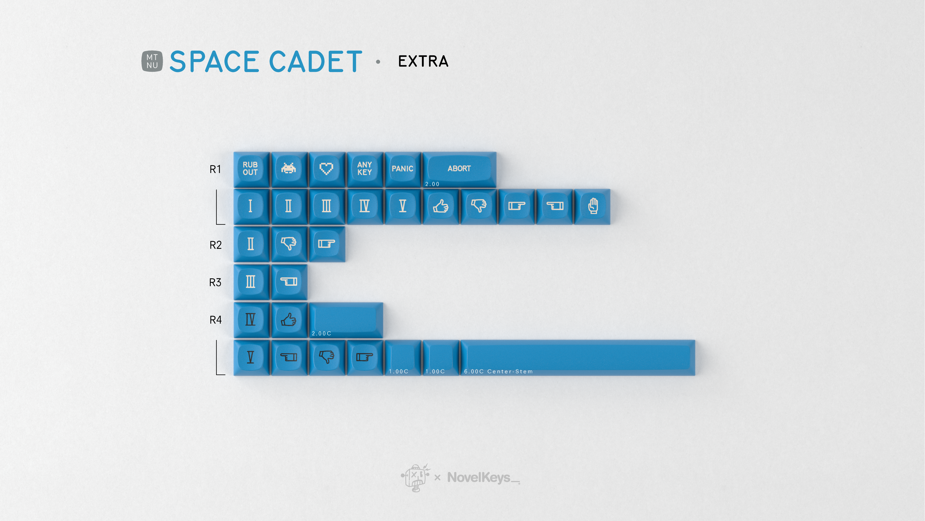 (Group Buy) GMK MTNU Space Cadet