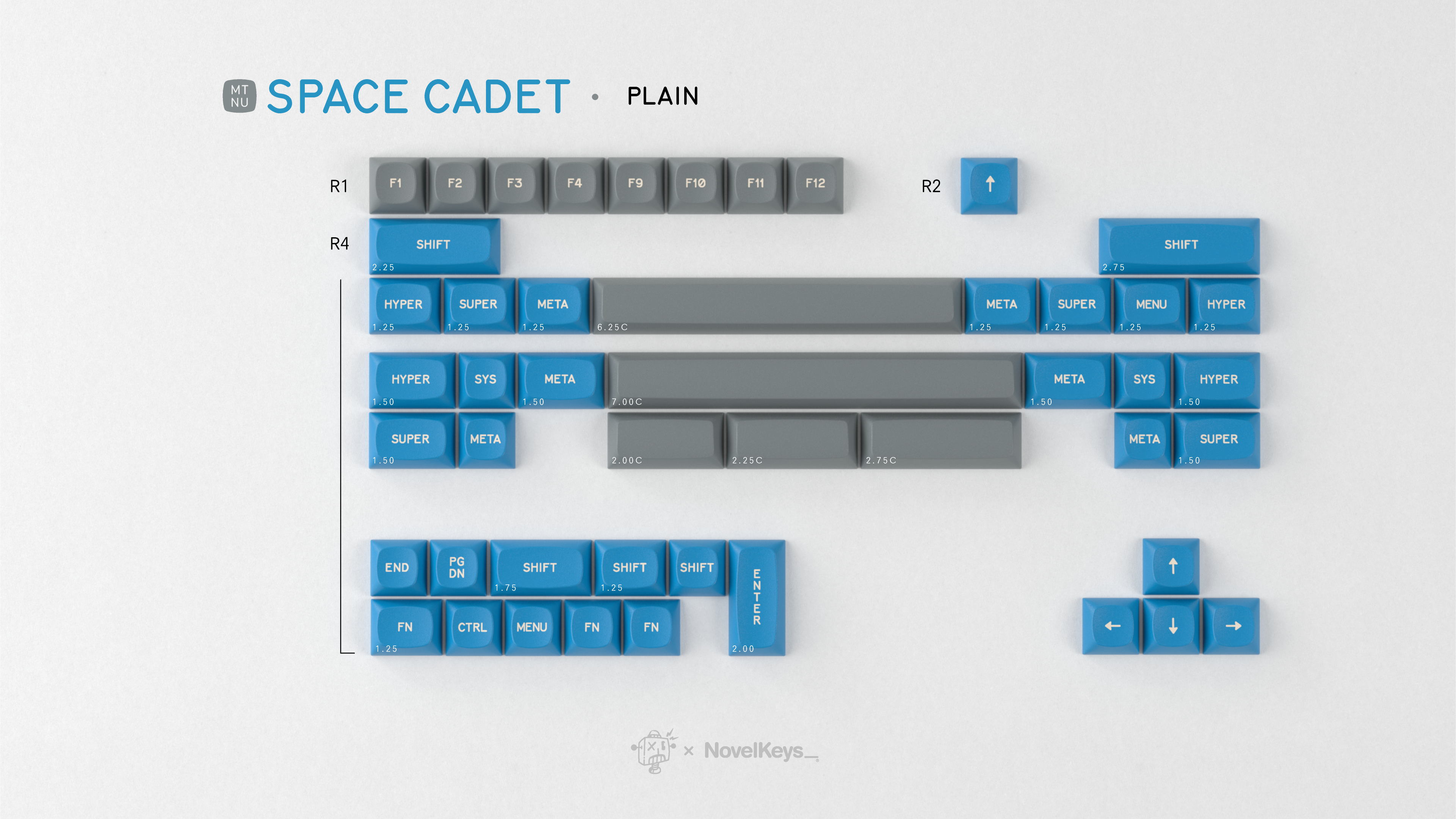 (Group Buy) GMK MTNU Space Cadet