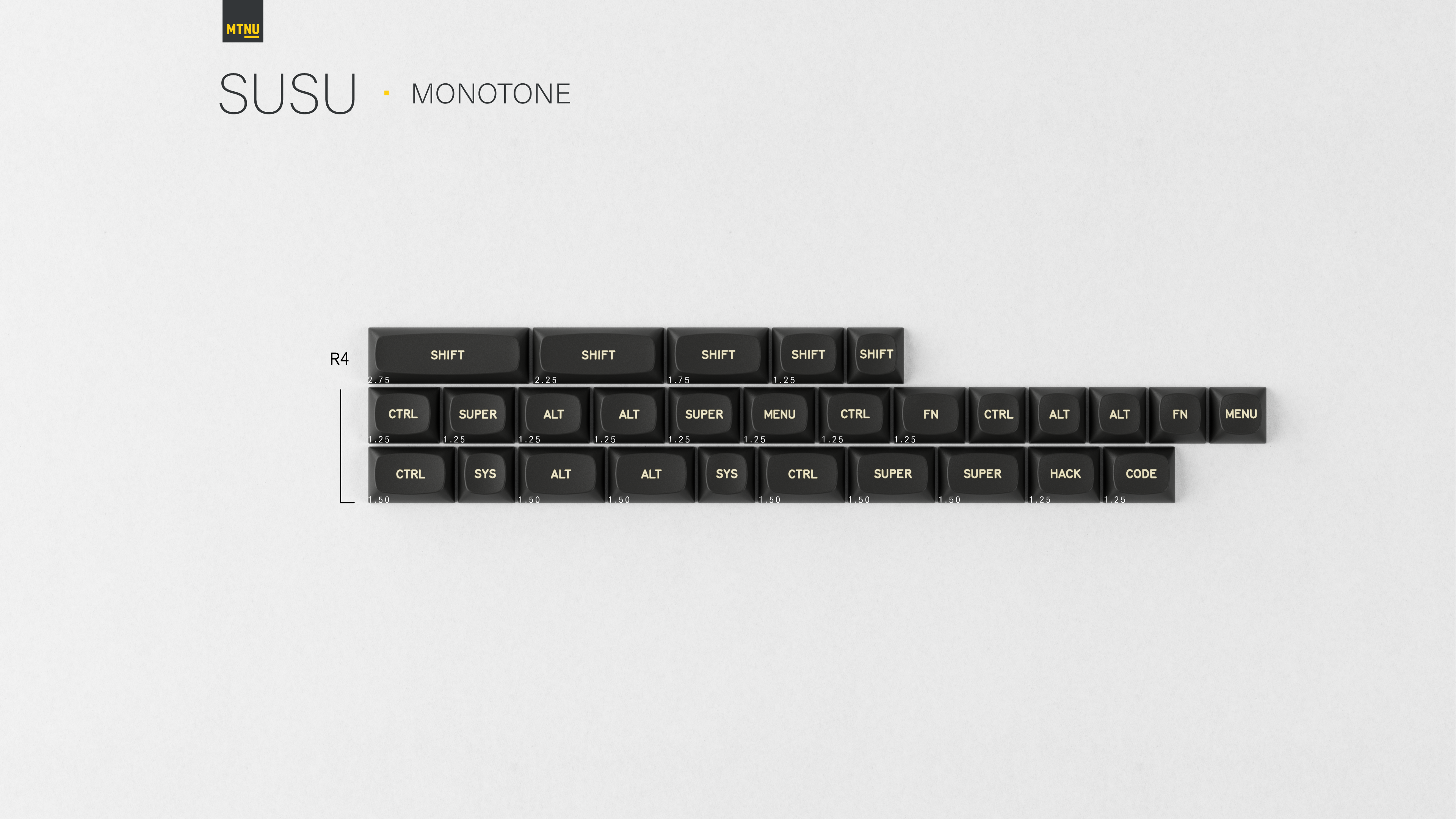 (Group Buy) GMK MTNU Susu Keycap Set