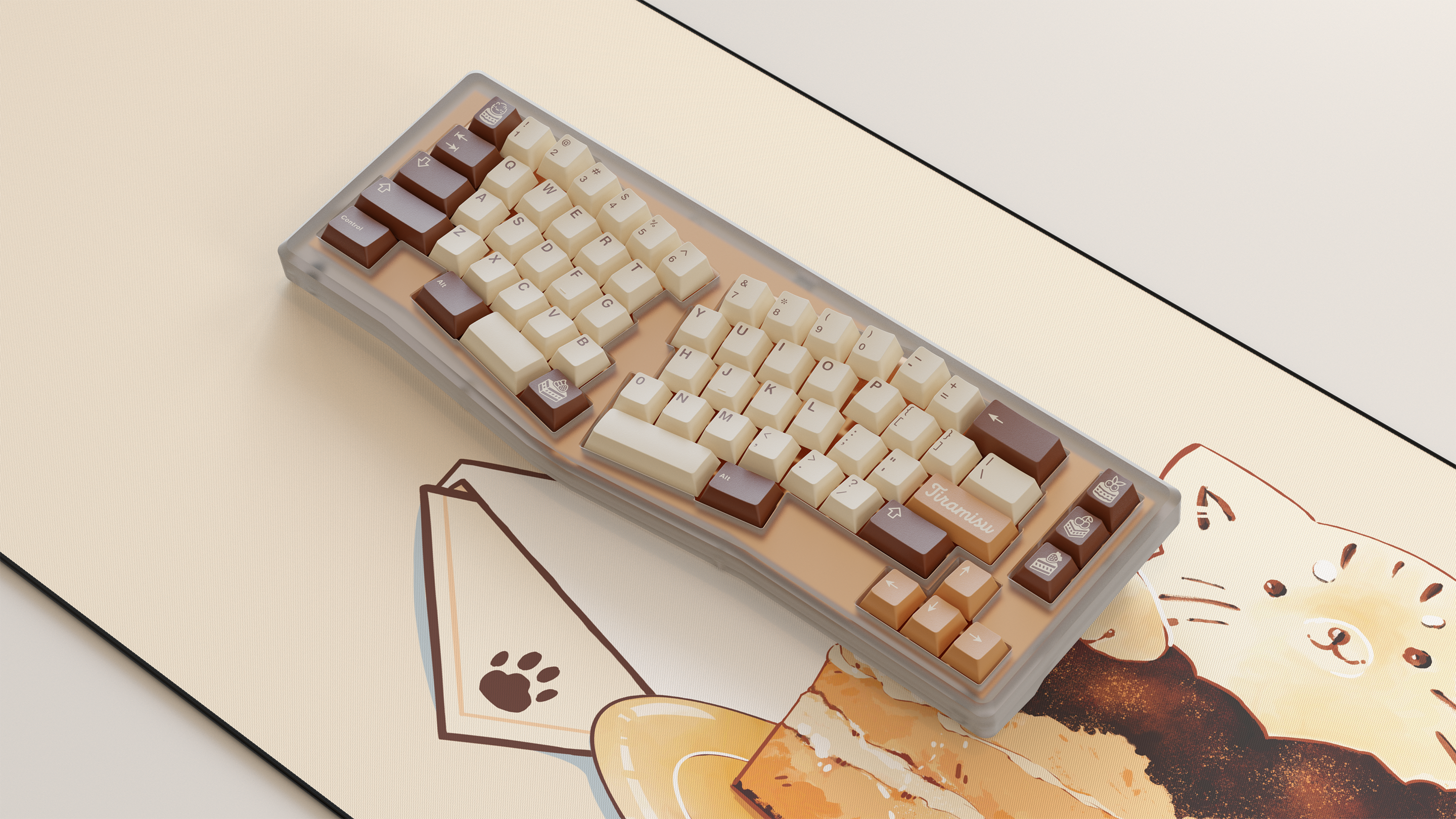 (In Stock) GMK Tiramisu Keycaps