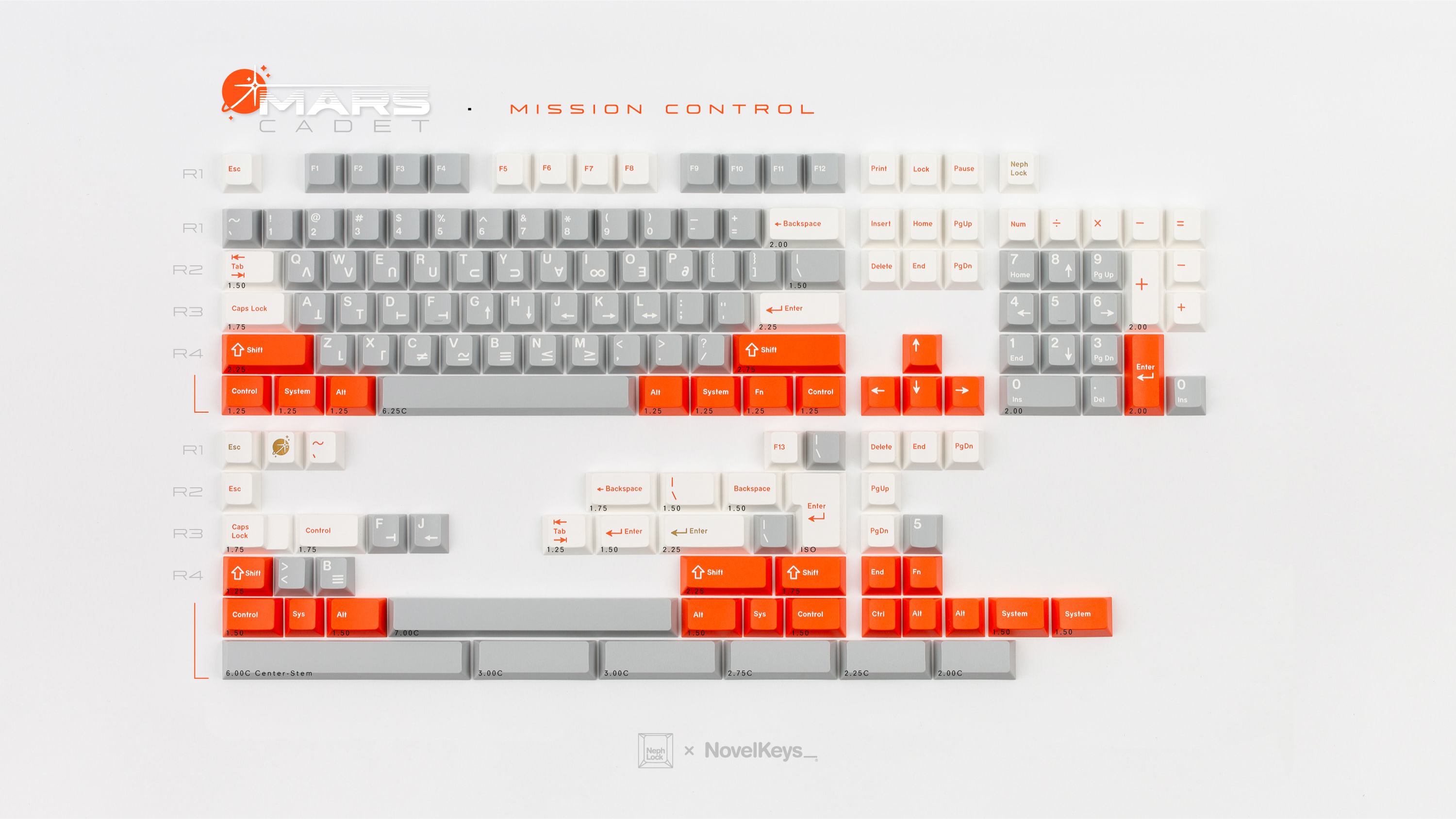 (In Stock) GMK CYL Mars Cadet