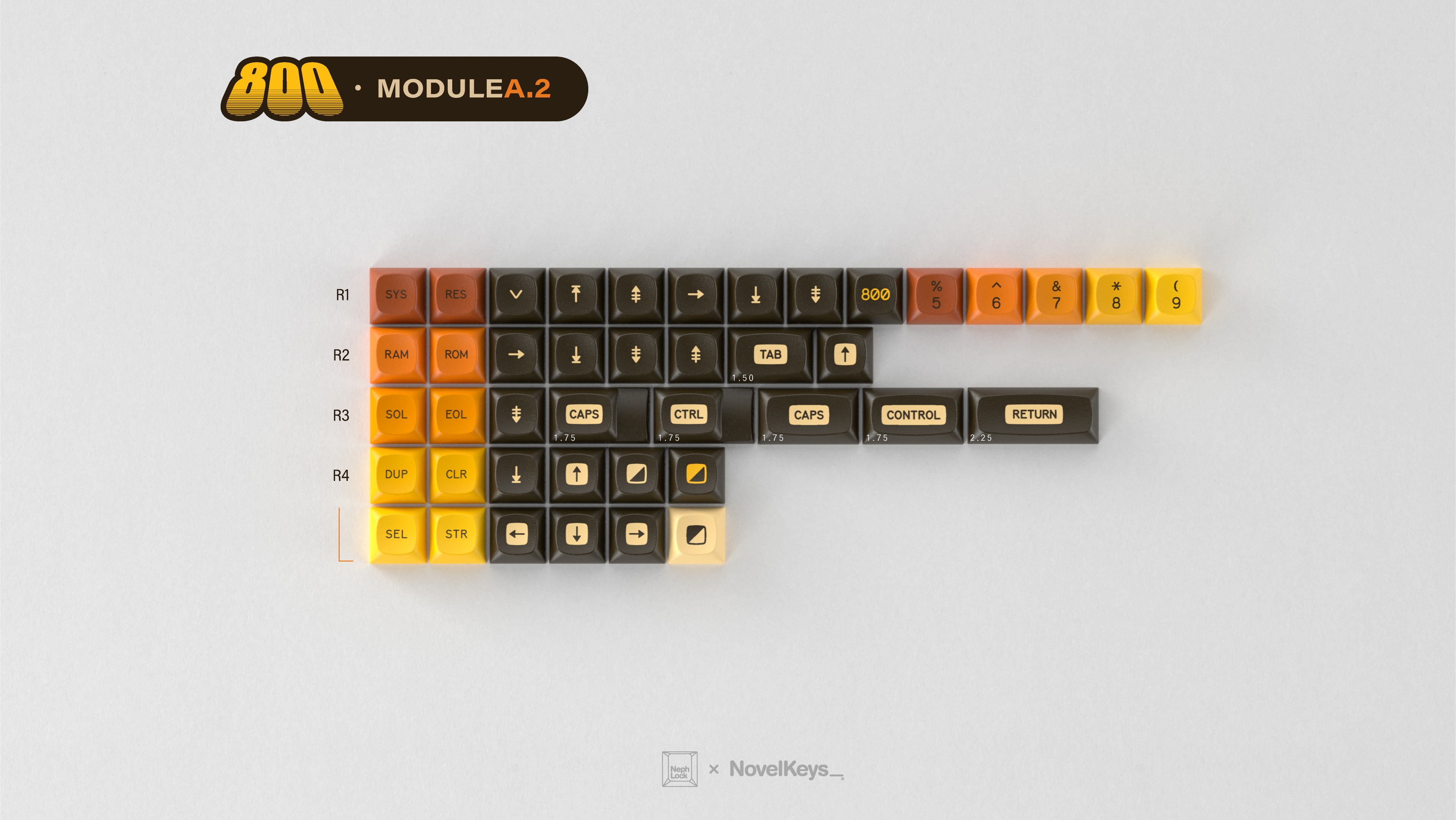 (Group Buy) GMK MTNU 800 OS2.0 Keyset