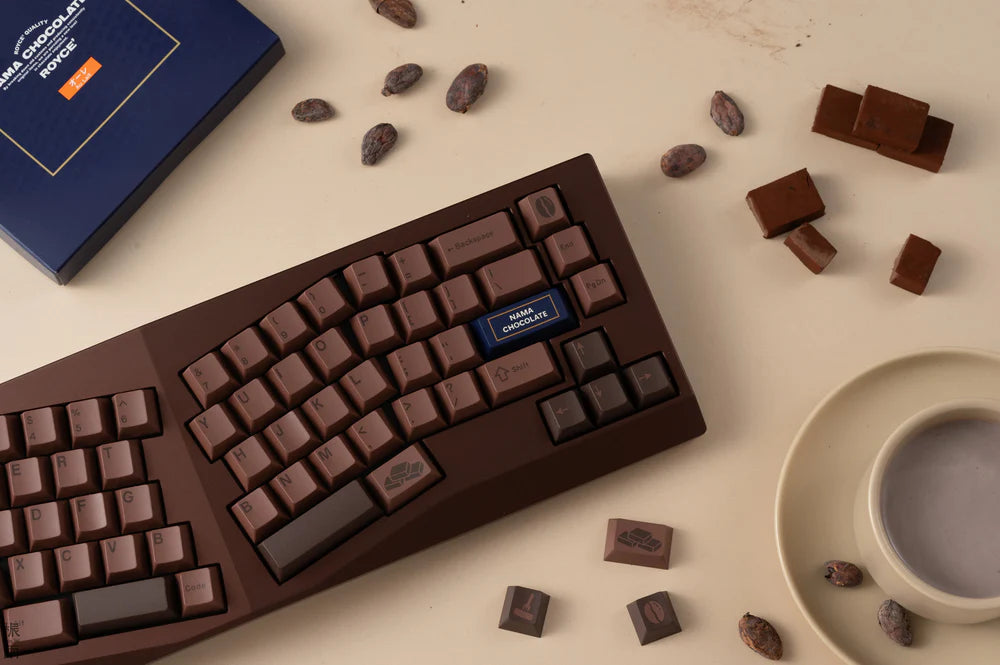 (In Stock) Keykobo Nama Chocolate Keycap Set