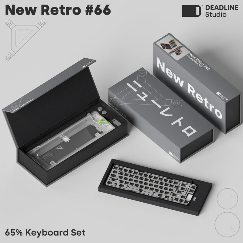 (In Stock) New Retro #66 Keyboard Kit by Deadline Studio