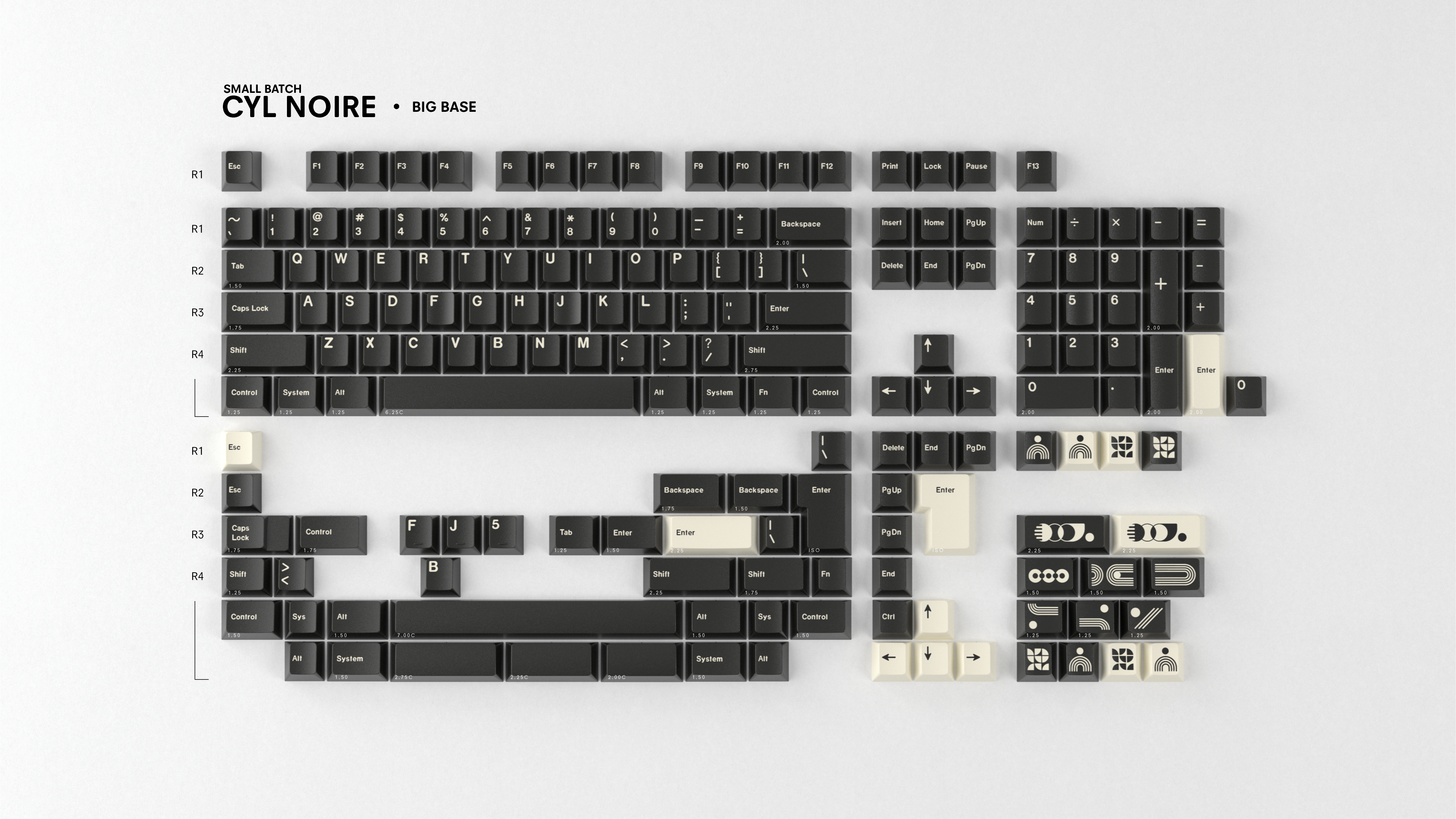 (Group Buy) GMK CYL Noire (Small Batch)
