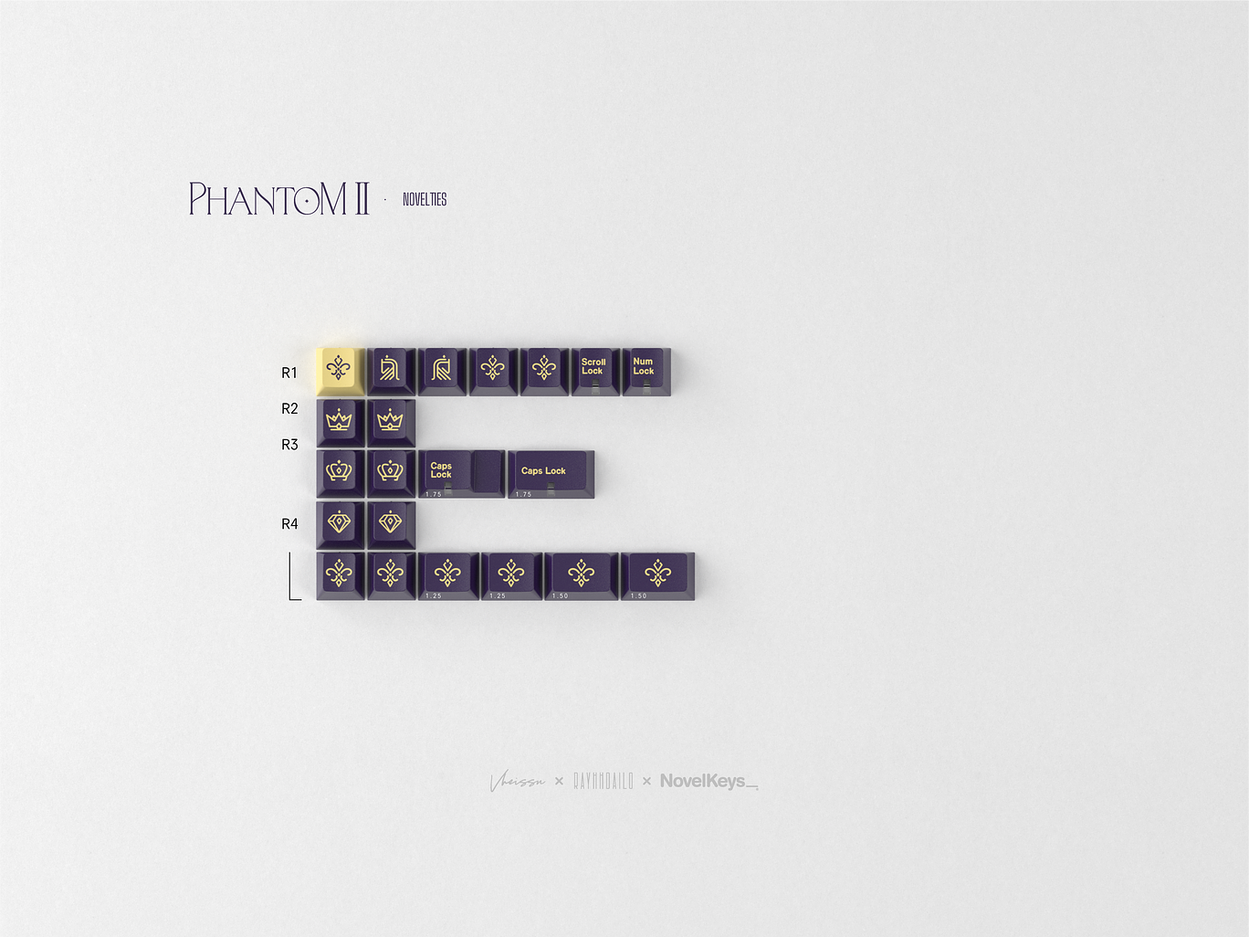 (In Stock) GMK CYL Phantom R2