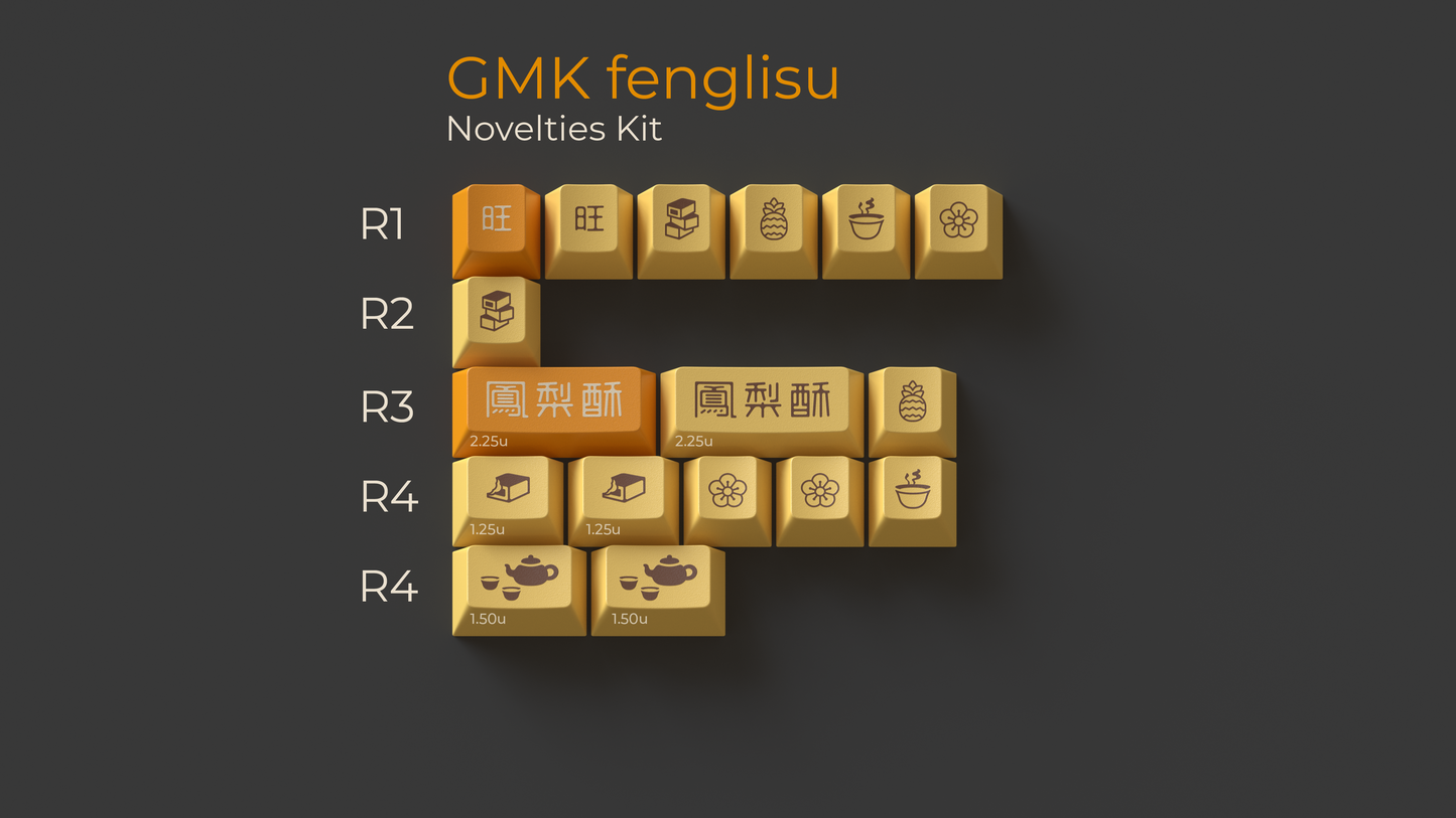 
                  
                    (In Stock) GMK Fenglisu Keyset
                  
                
