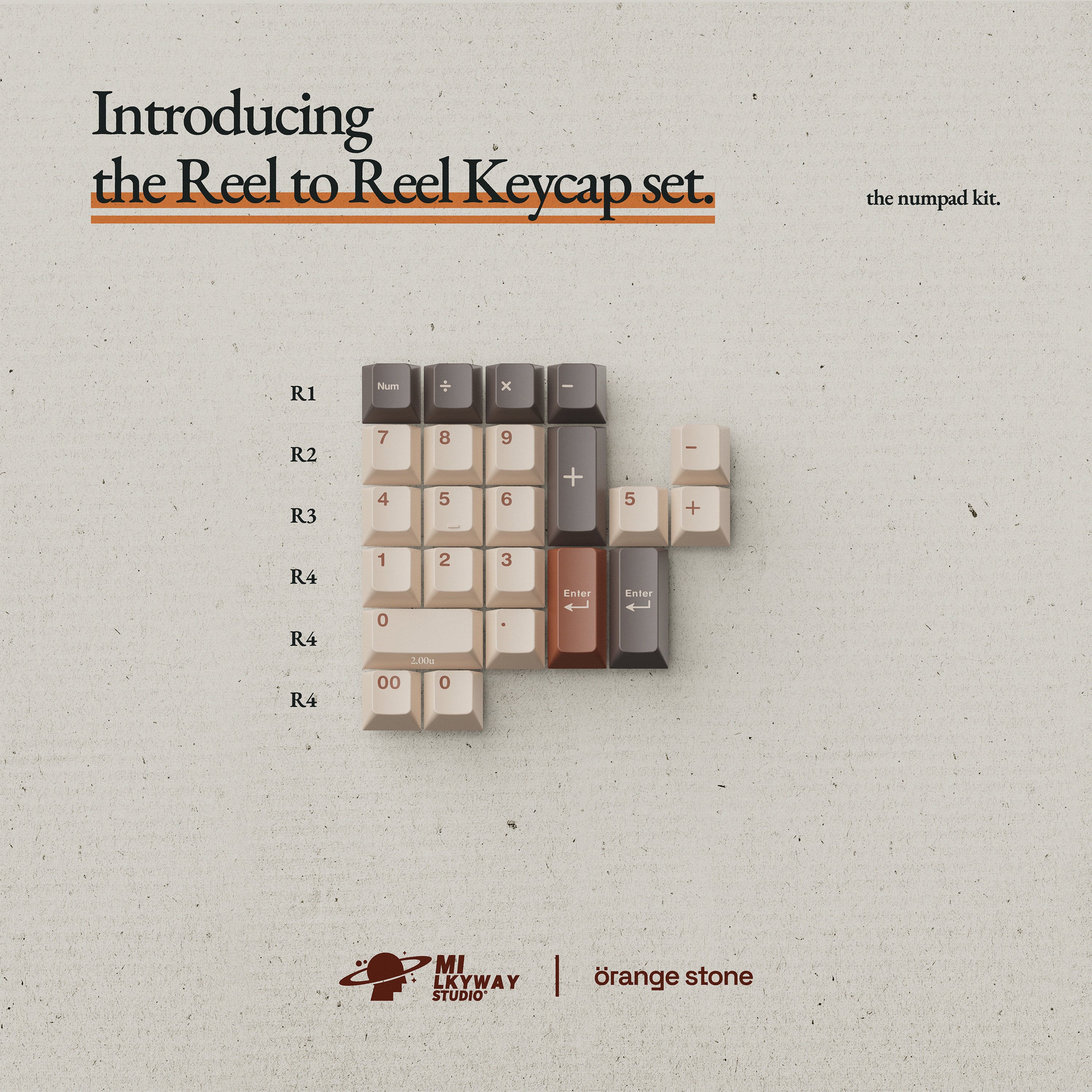 (Pre-Order) MW Reel to Reel Keycaps