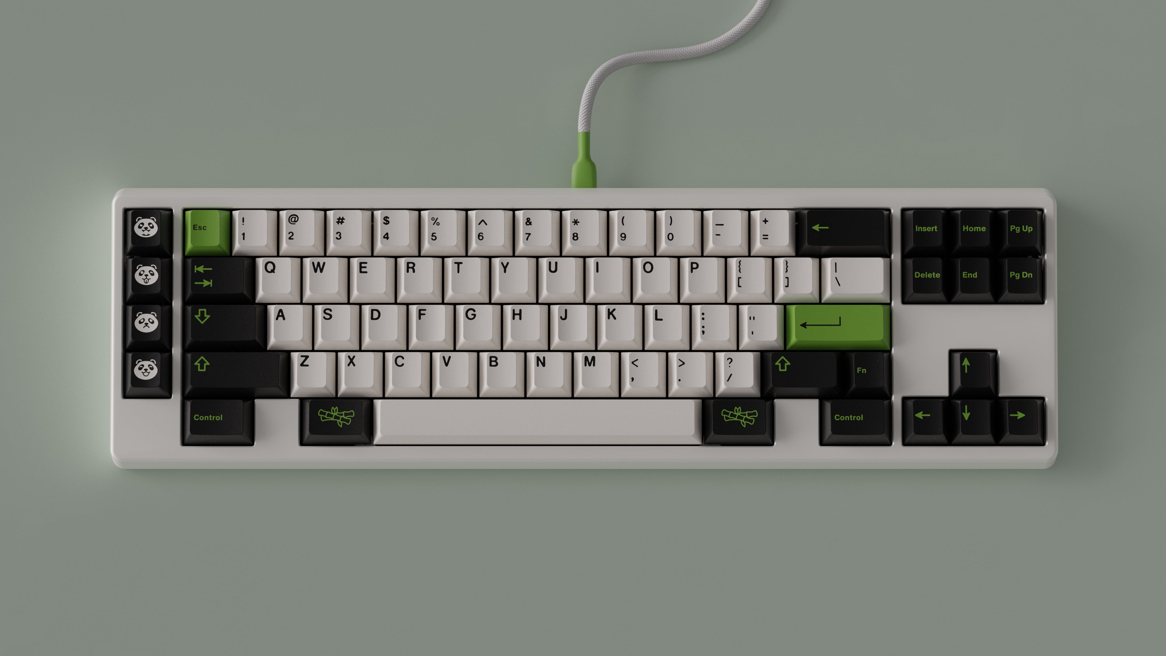 (In Stock) GMK Panda Keyset