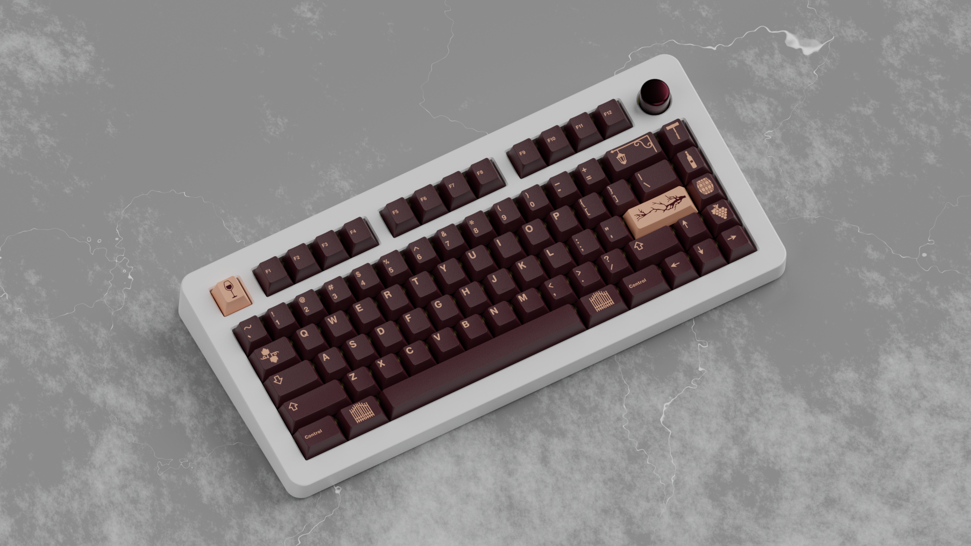 (In Stock) GMK Bordeaux Keycaps