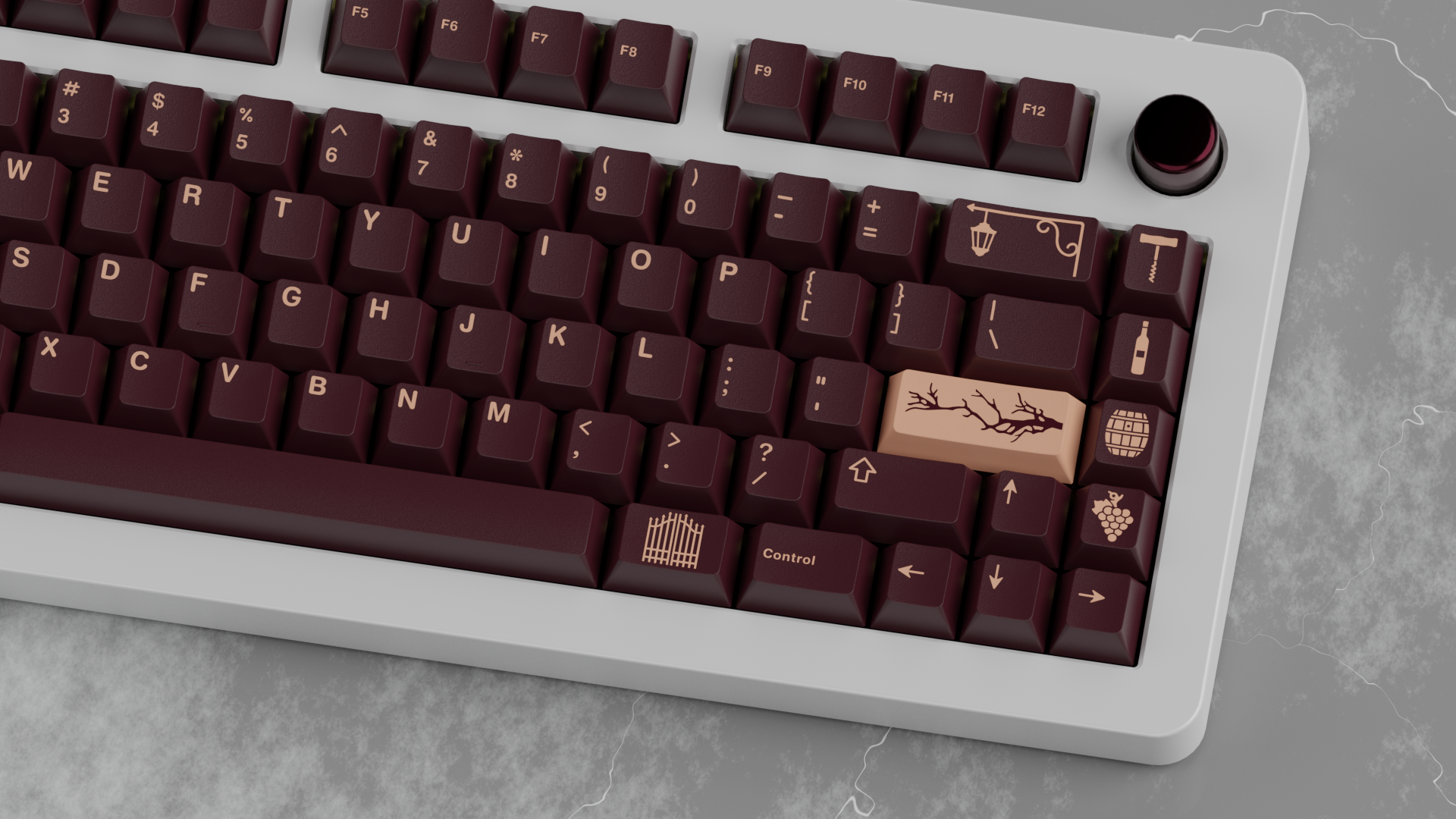 (In Stock) GMK Bordeaux Keycaps