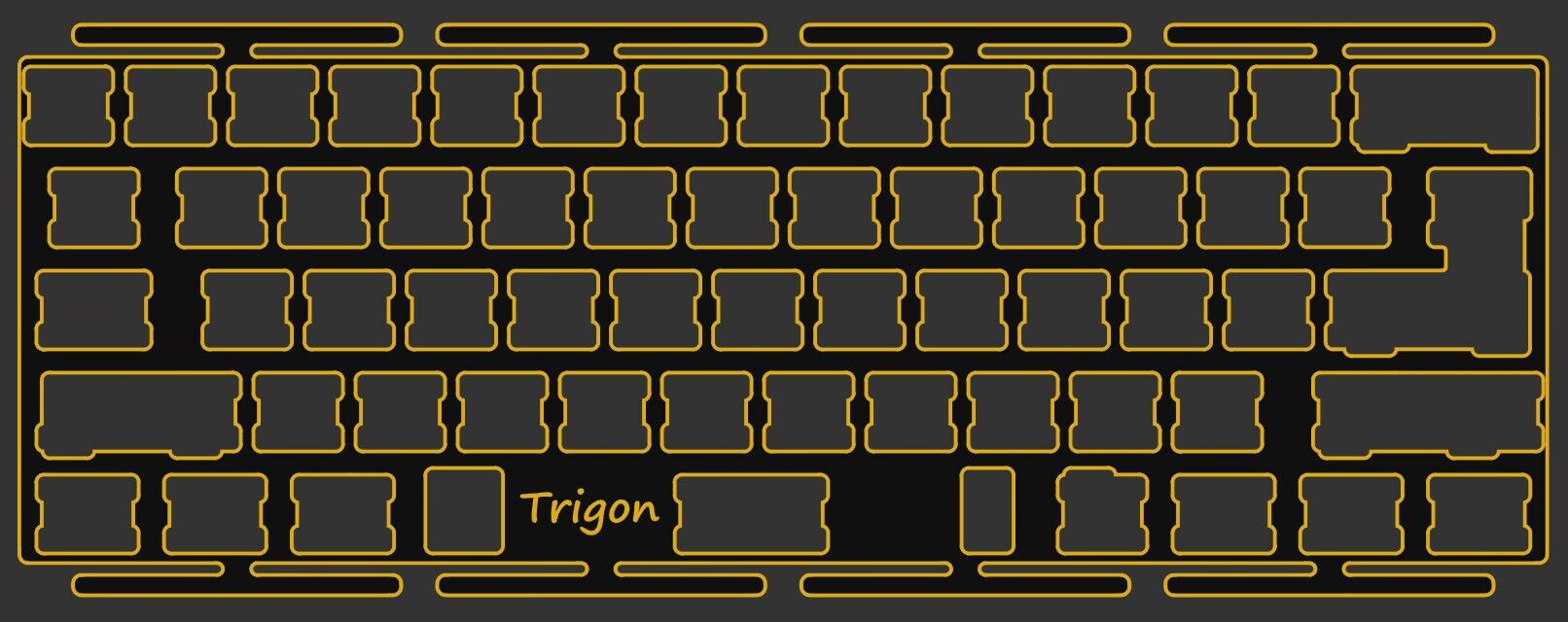 (Group Buy) Trigon Keyboard Kit Add-ons