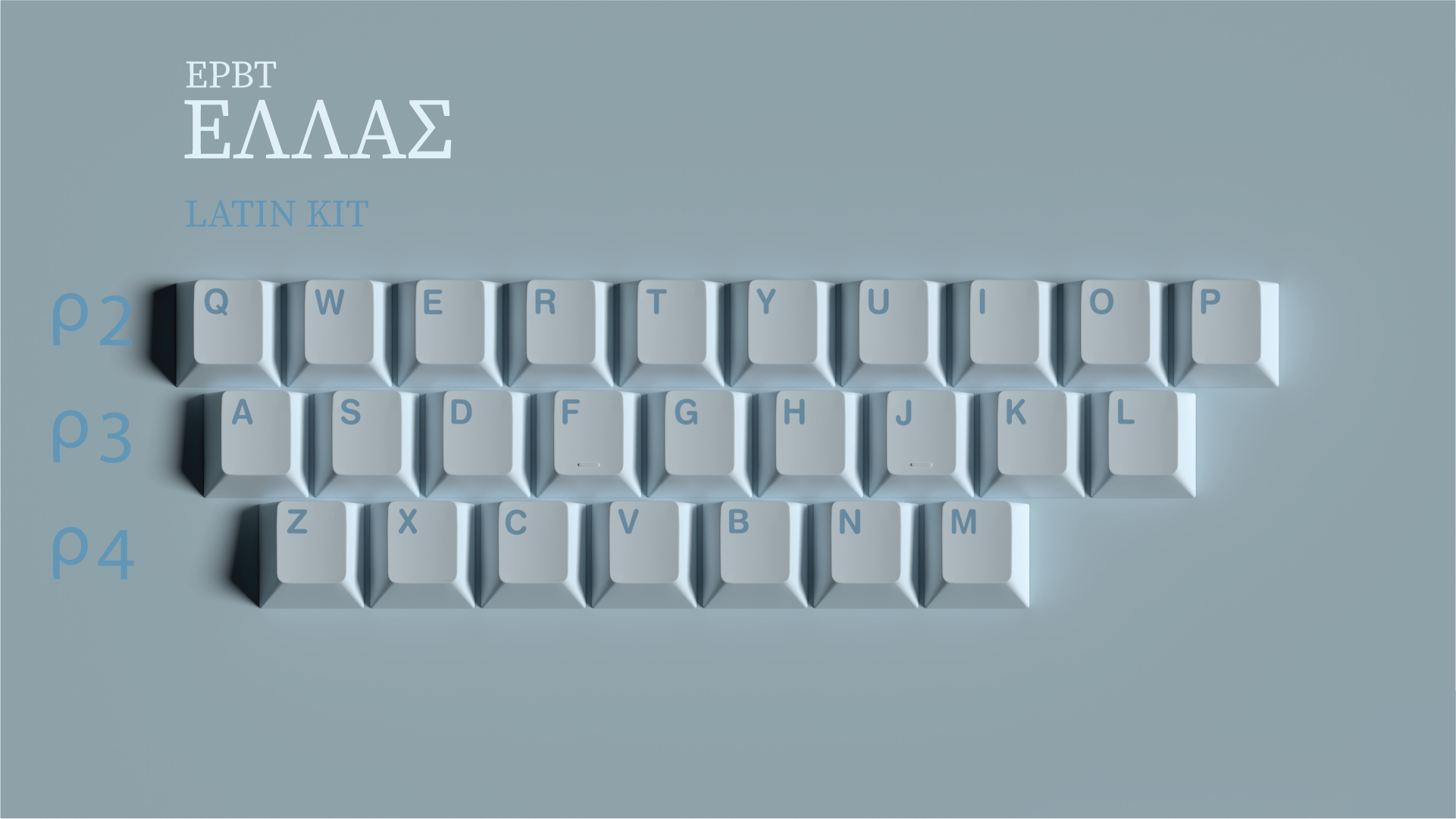 (In Stock) ePBT Hellas Keyset