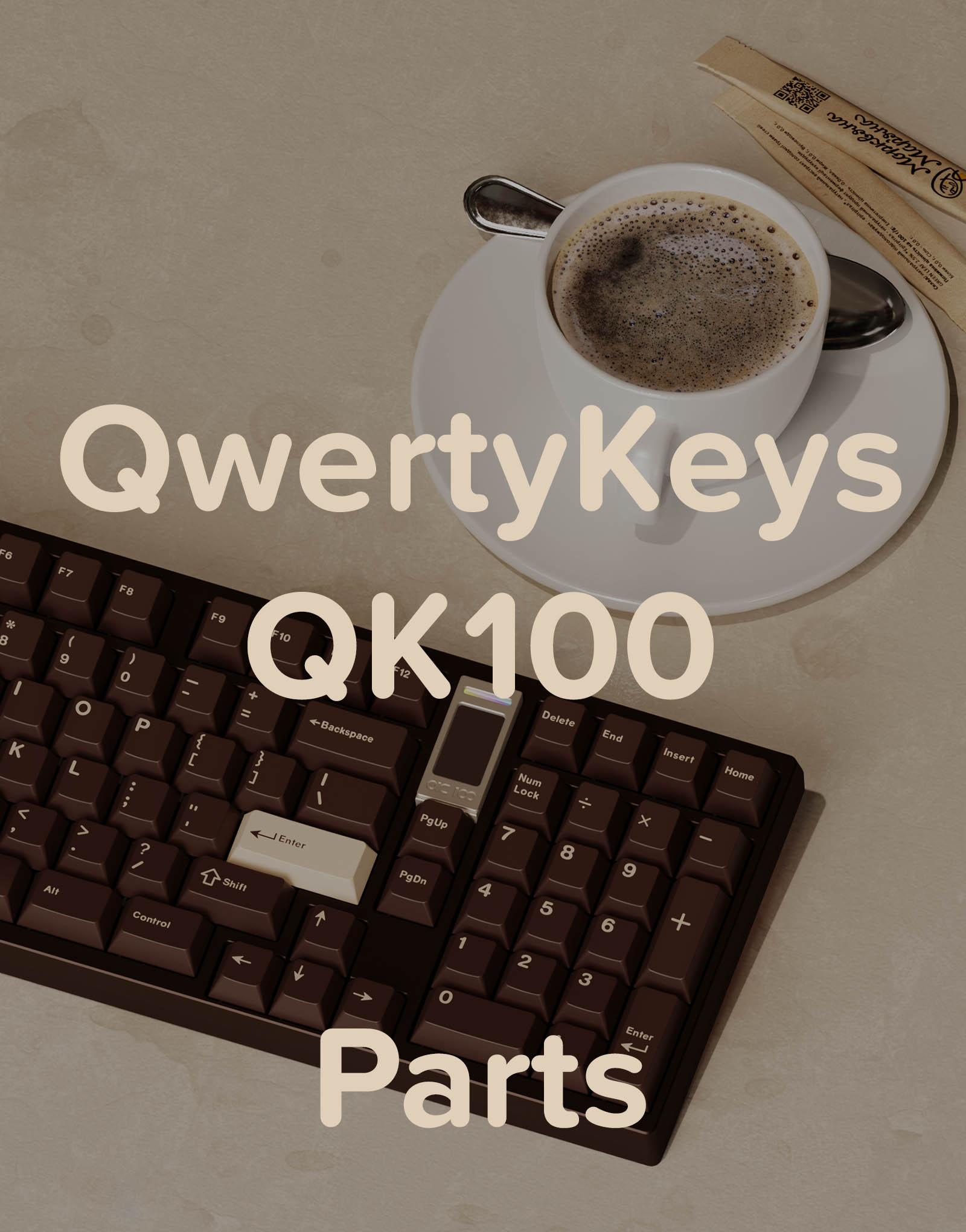 (Group Buy) QwertyKeys QK100 Extra Parts