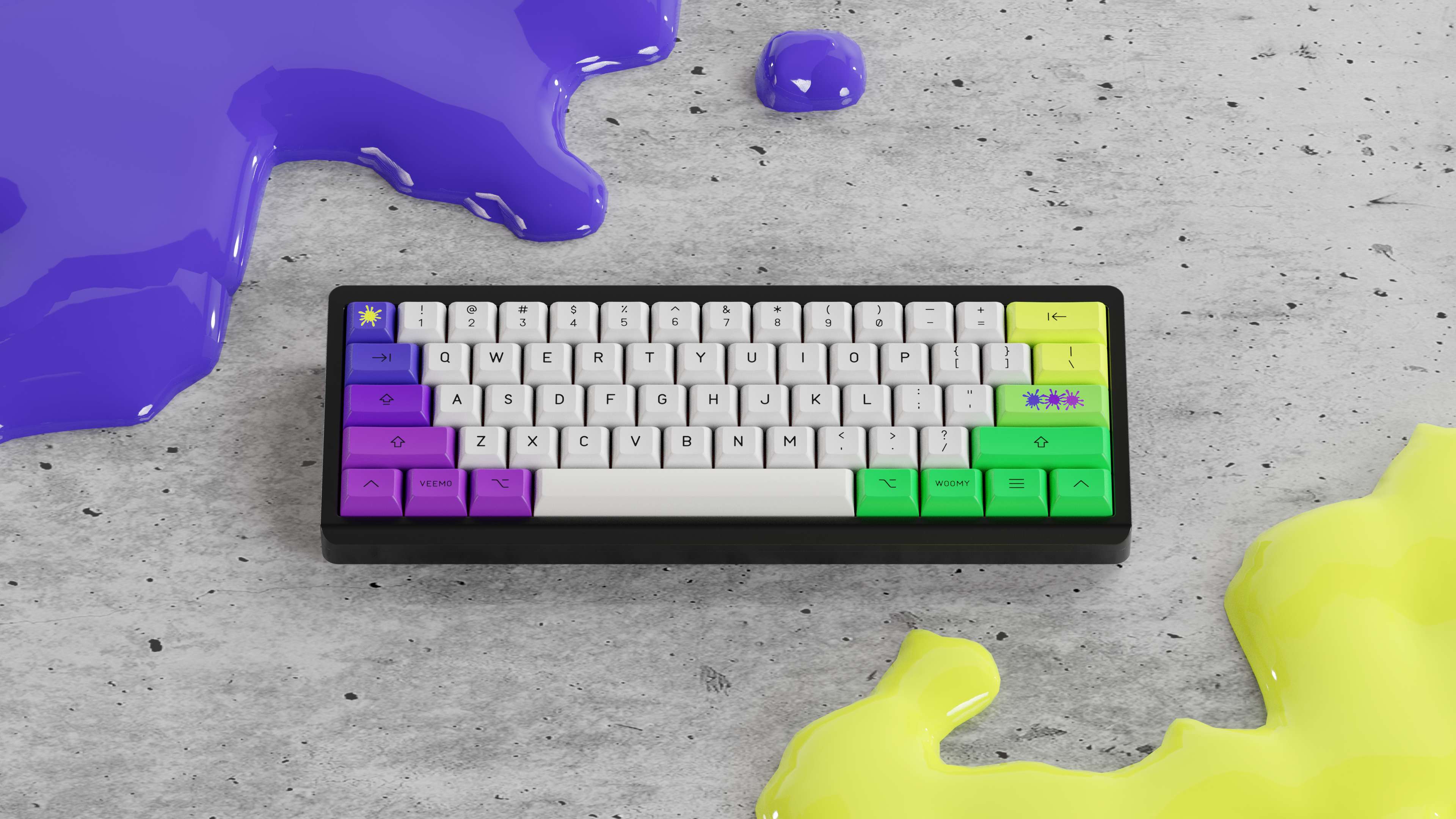 (Group Buy) KAM Soda Squid Keycaps