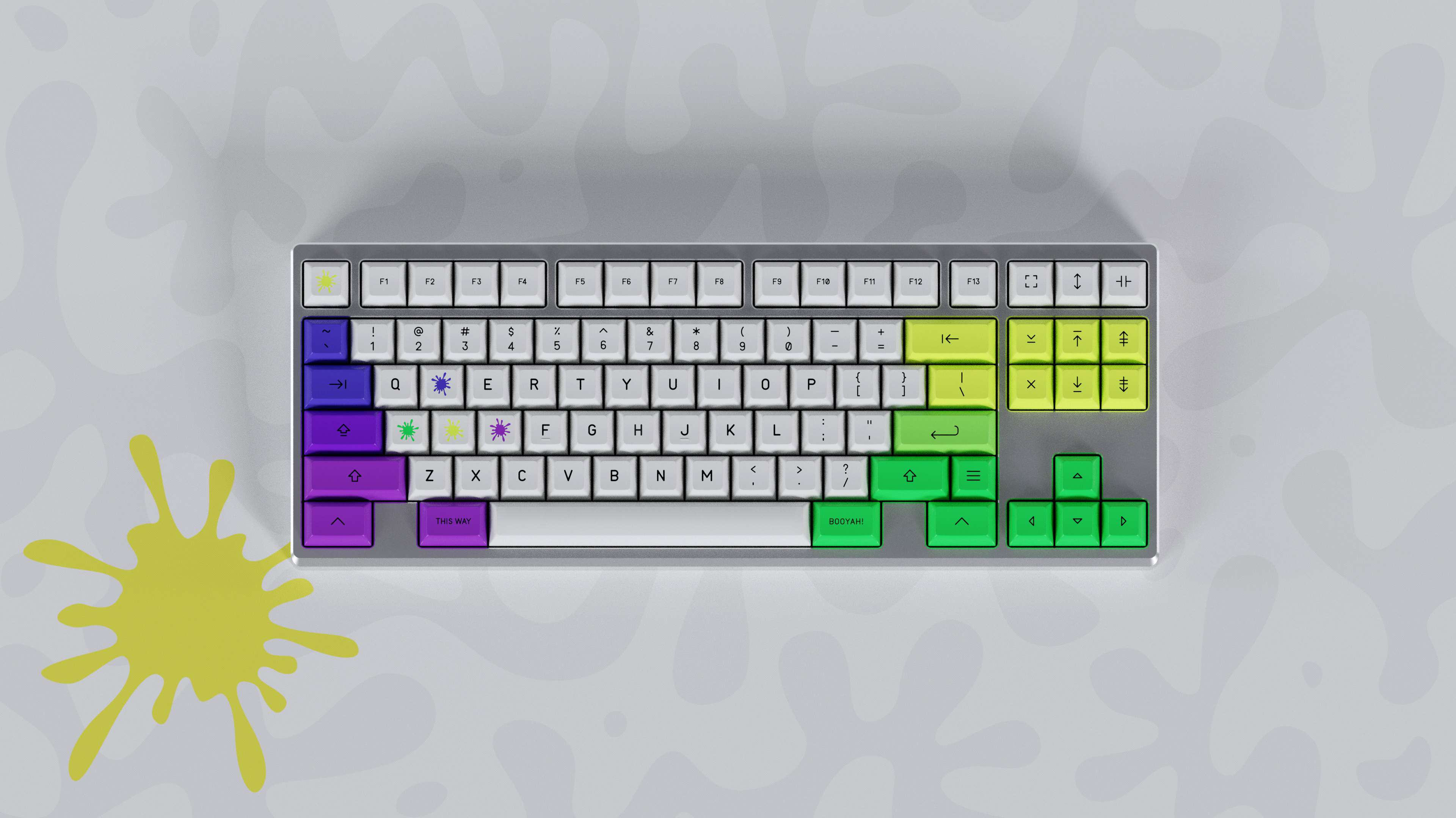 (Group Buy) KAM Soda Squid Keycaps