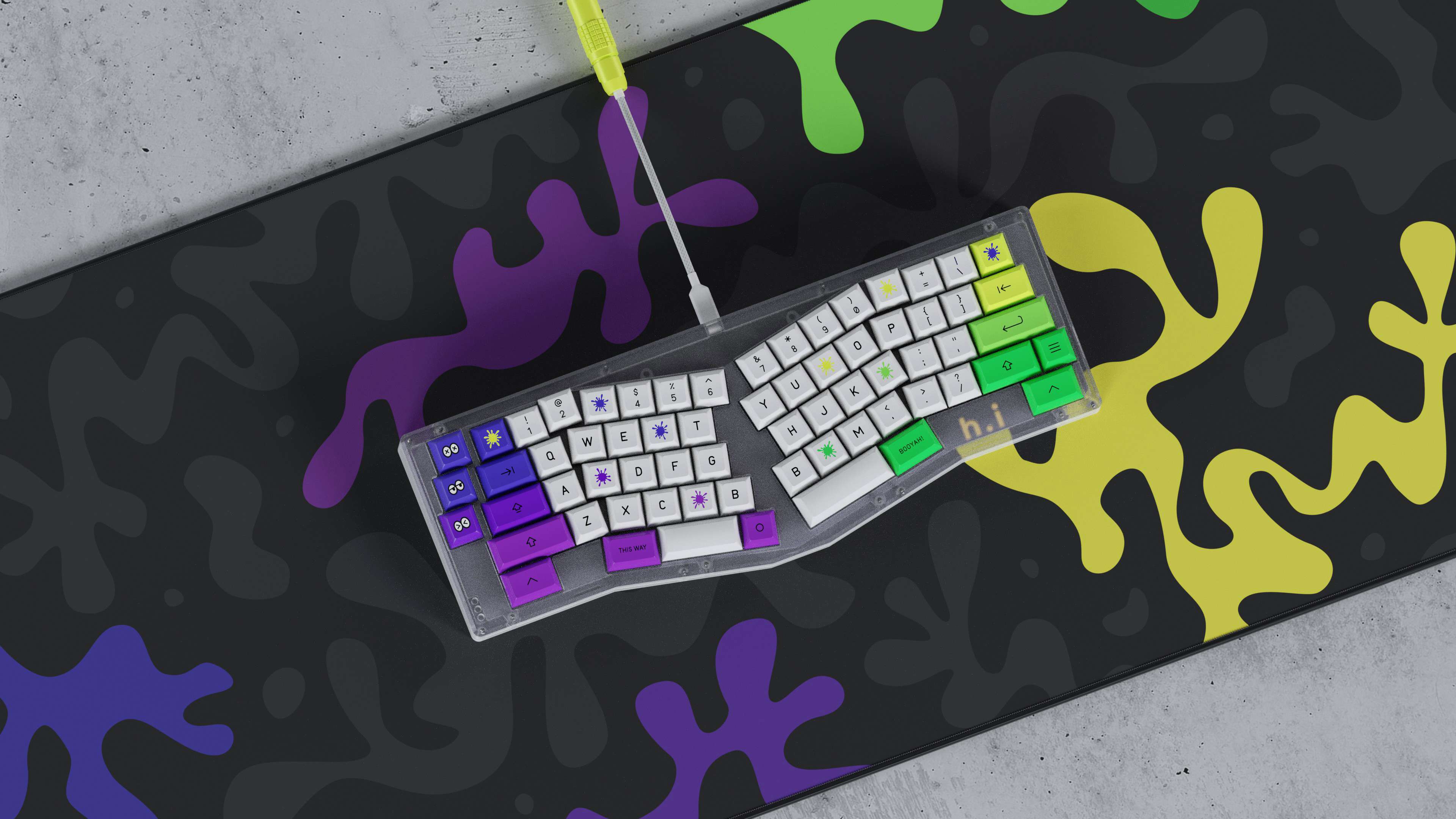 (Group Buy) KAM Soda Squid Keycaps