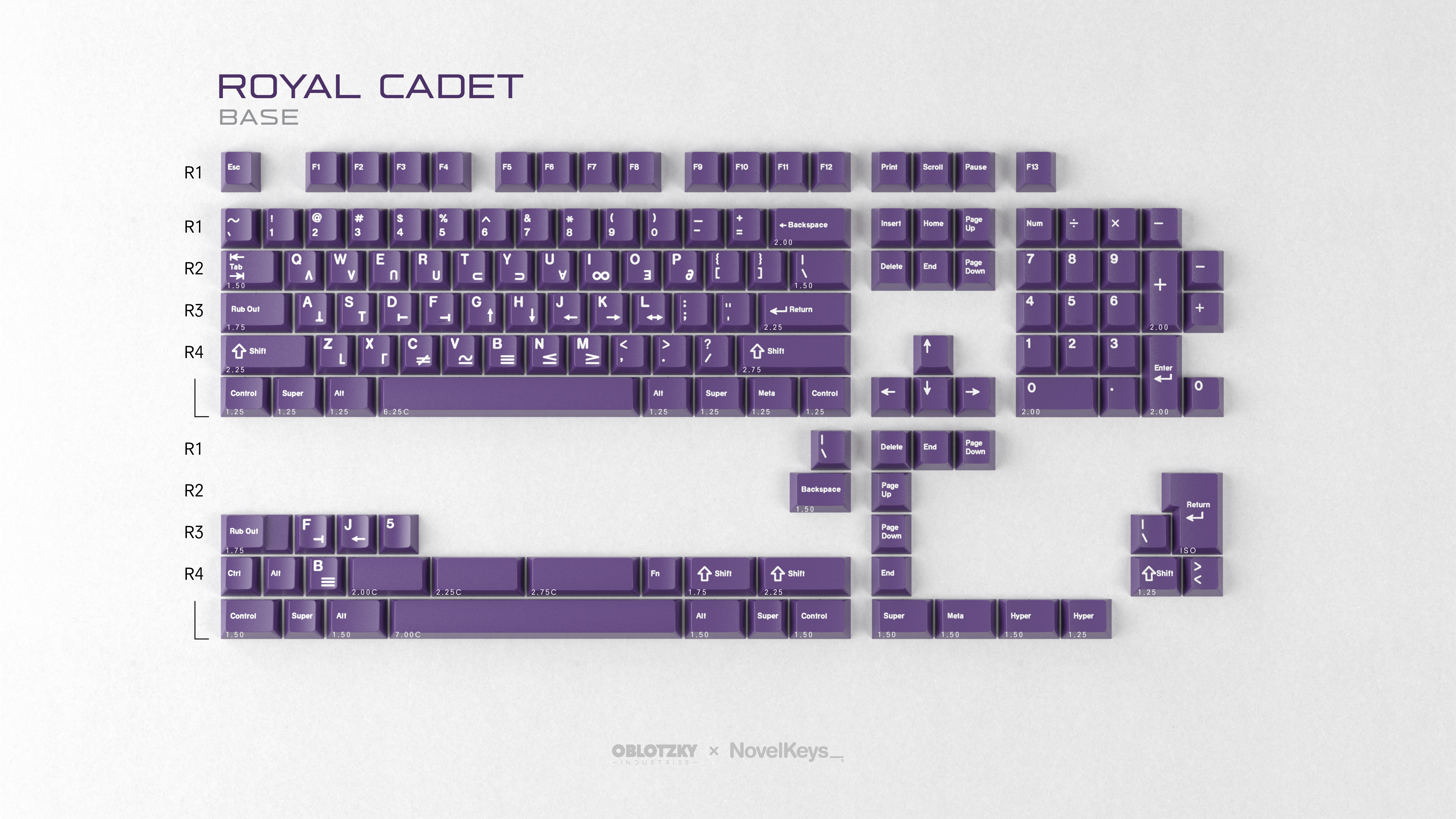 (In Stock) GMK CYL Royal Cadet