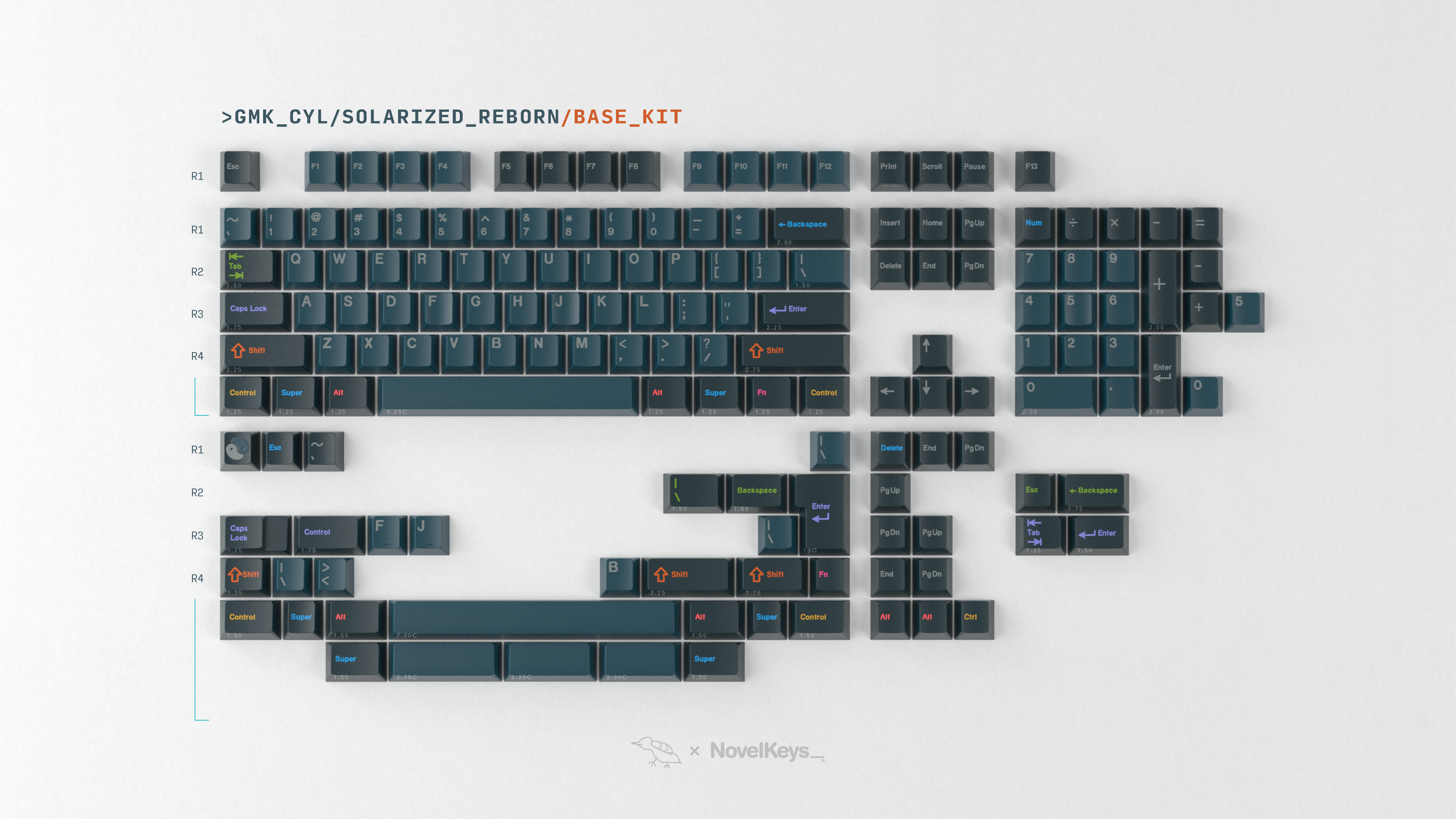 (Coming Soon) GMK CYL Solorized Reborn