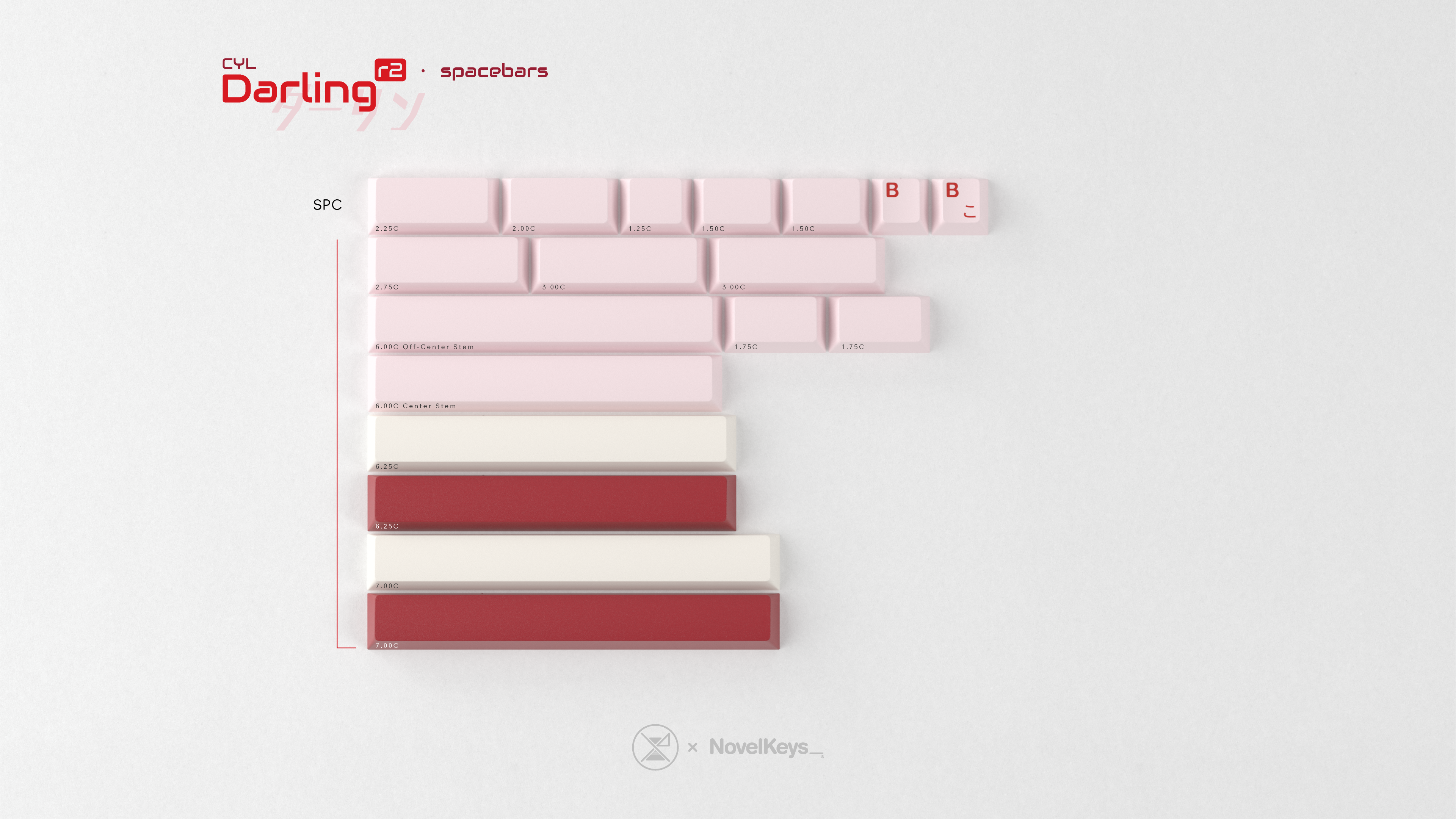 (In Stock) GMK CYL Darling R2 Keycaps