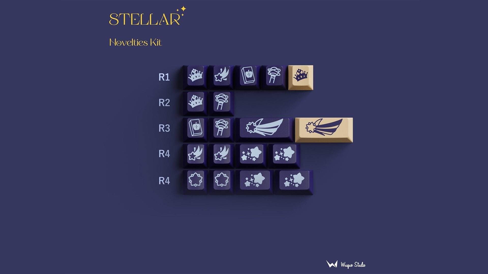 (In Stock) WS Stellar Keycaps