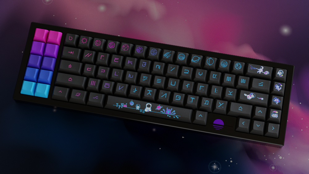 感謝価格 KAT Space Dust キーキャップ