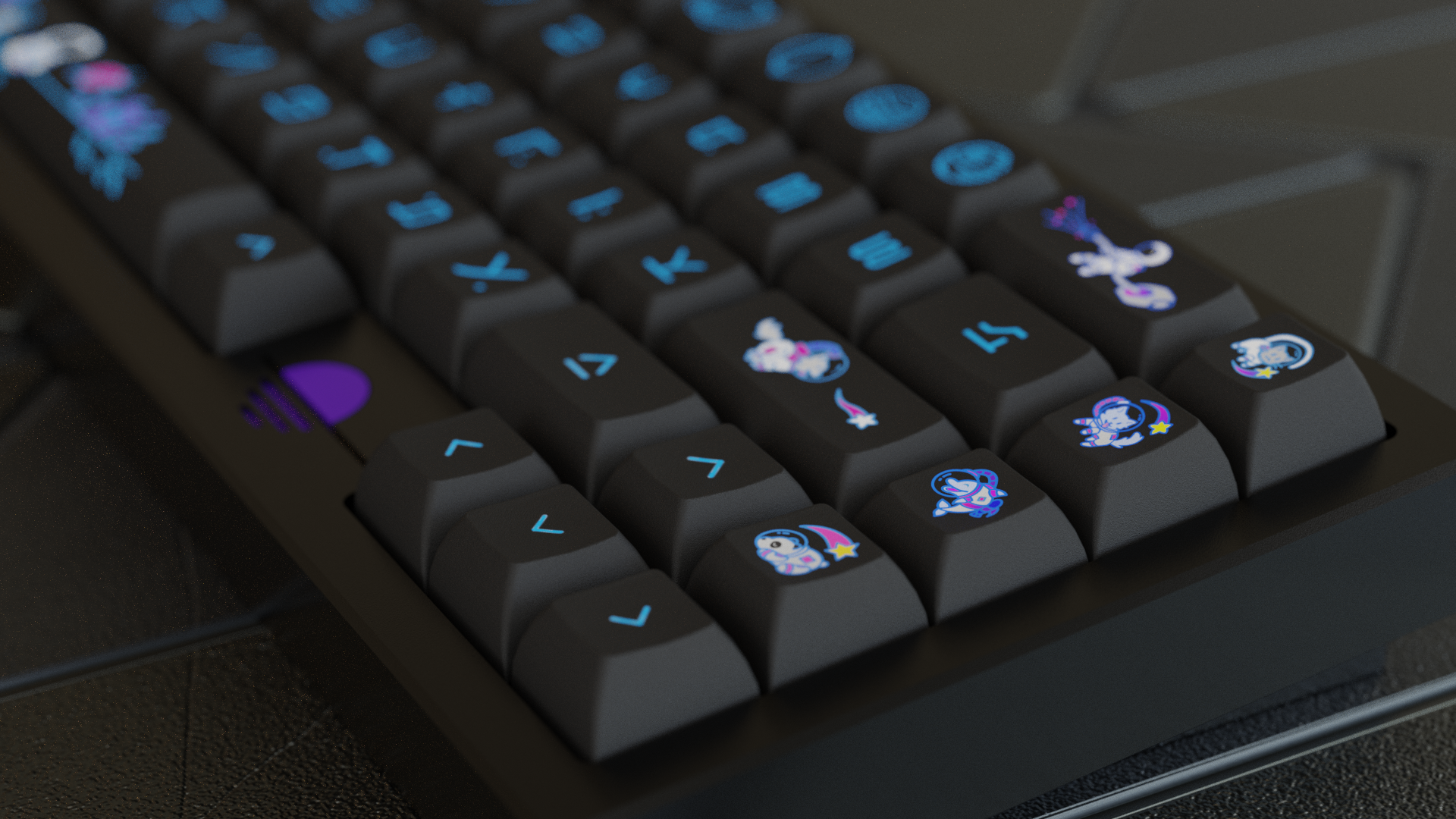 (In Stock) KAT Space Dust Keycaps