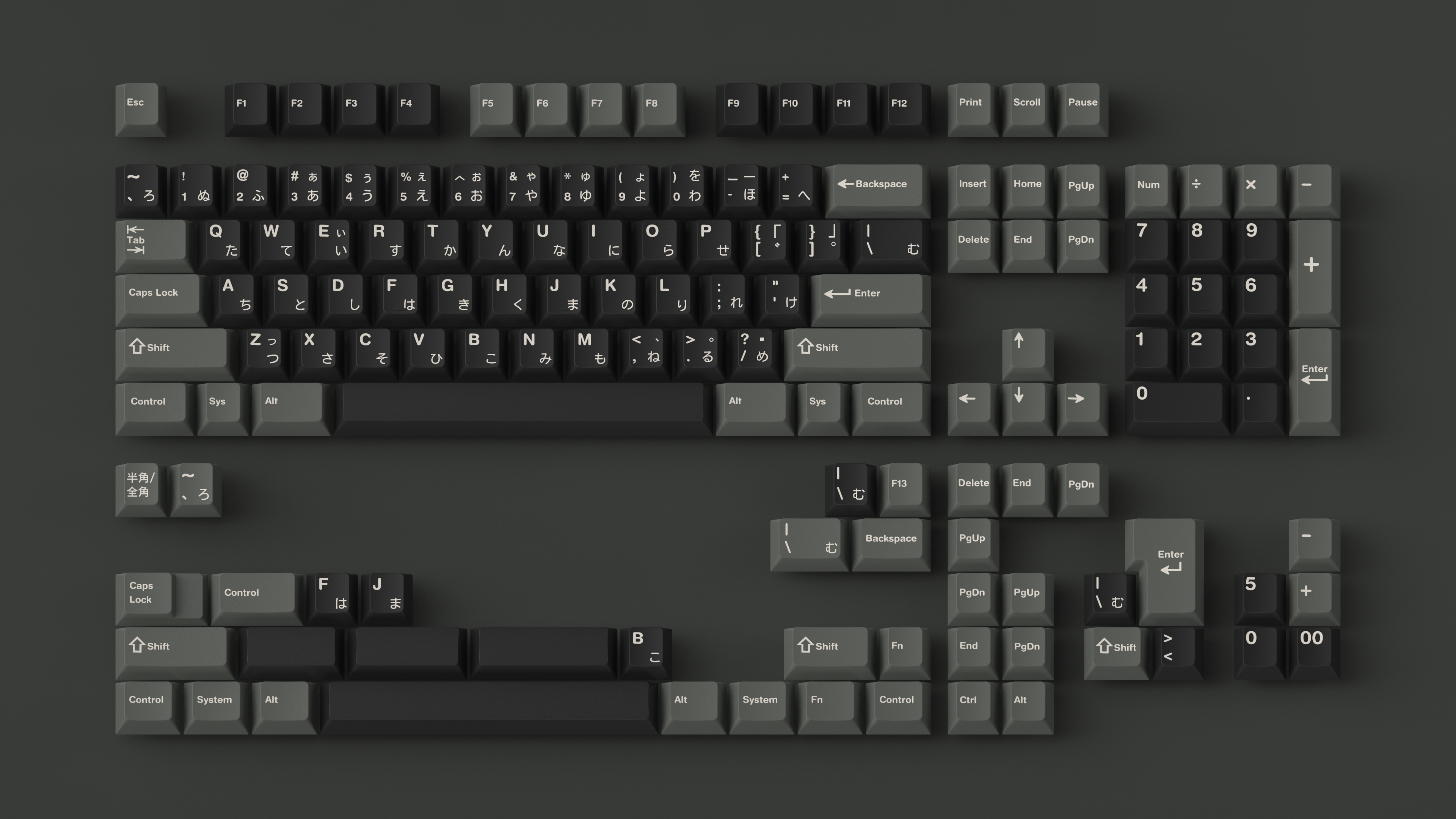 (In Stock) GMK TeraDrive Keyset