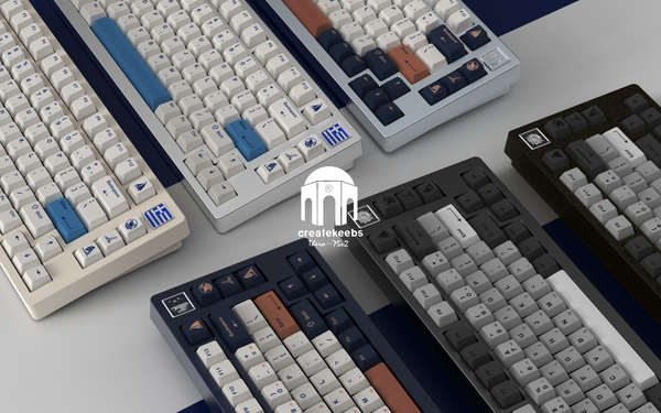 Thera75 自作キーボード+Keycaps In Stock) Thera75 v2 Keyboard Kit