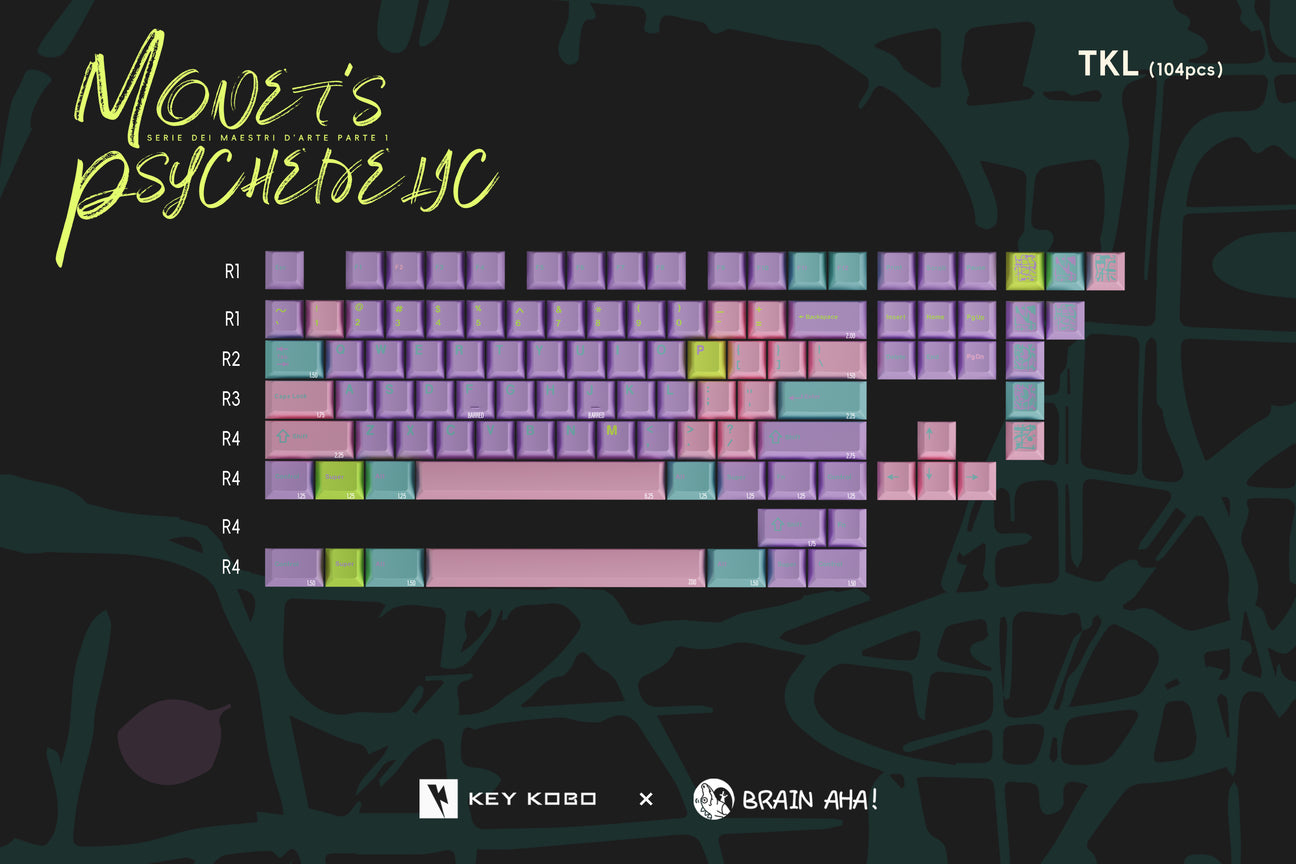 (In Stock) KKB Monet Psychedelic
