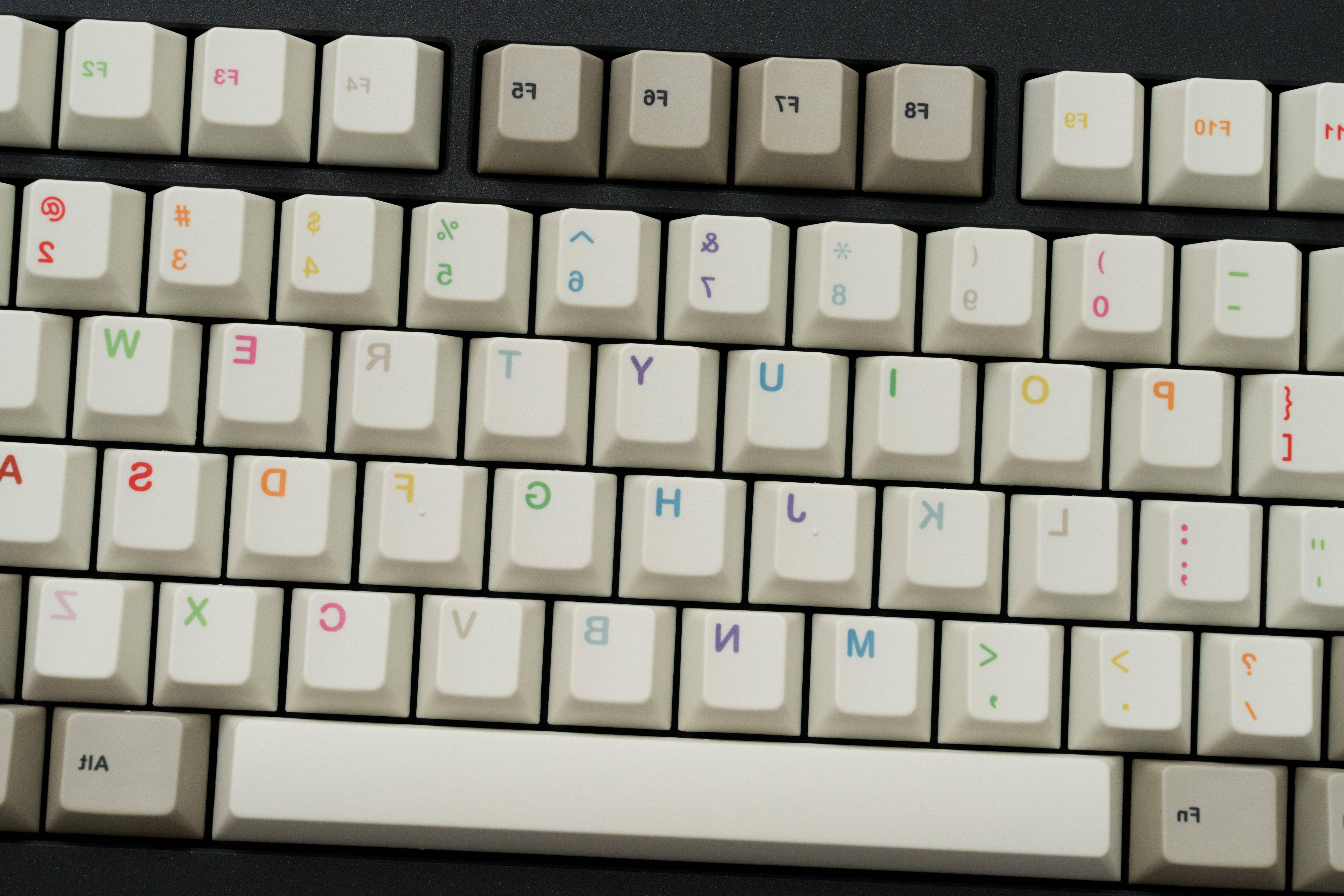 (Group Buy) Zero-G Studio x  Hammer PBT "Mirror Image" Keycaps