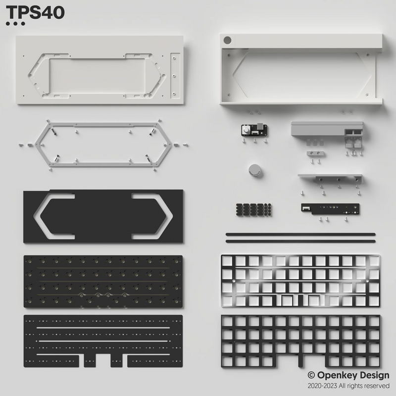 (Group Buy) TPS 40 Keyboard Kit