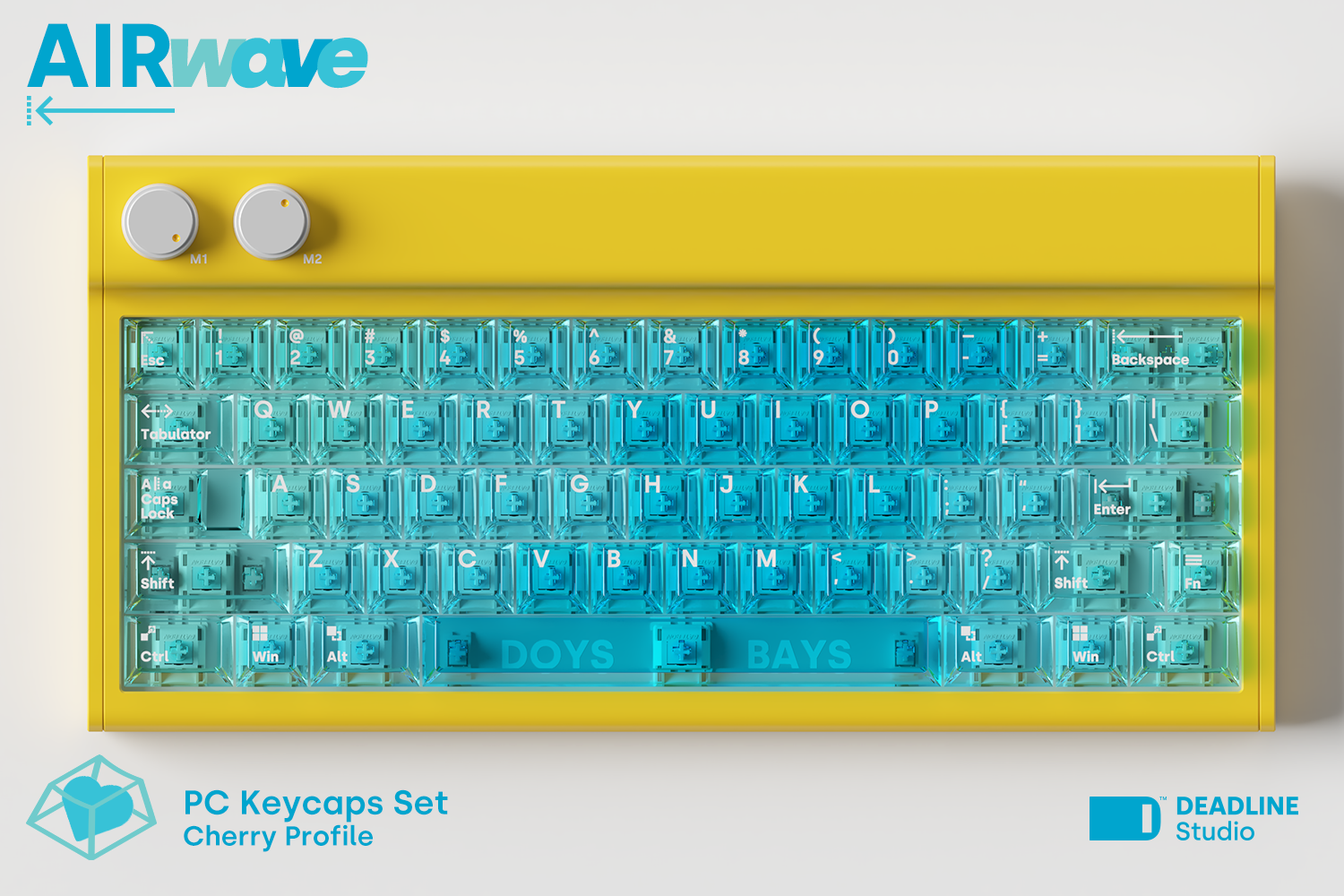 (Group Buy) Deadline Air-Wave Keycaps