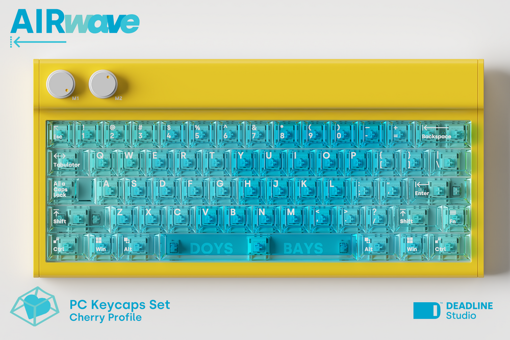 
                  
                    (Group Buy) Deadline Air-Wave Keycaps
                  
                