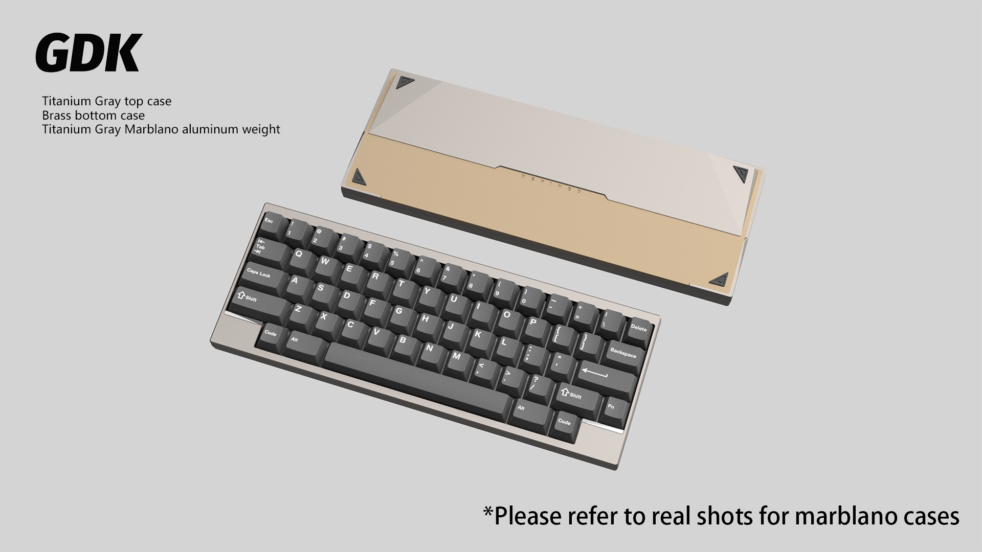 (Group Buy) DK1-60% Keyboard Kit