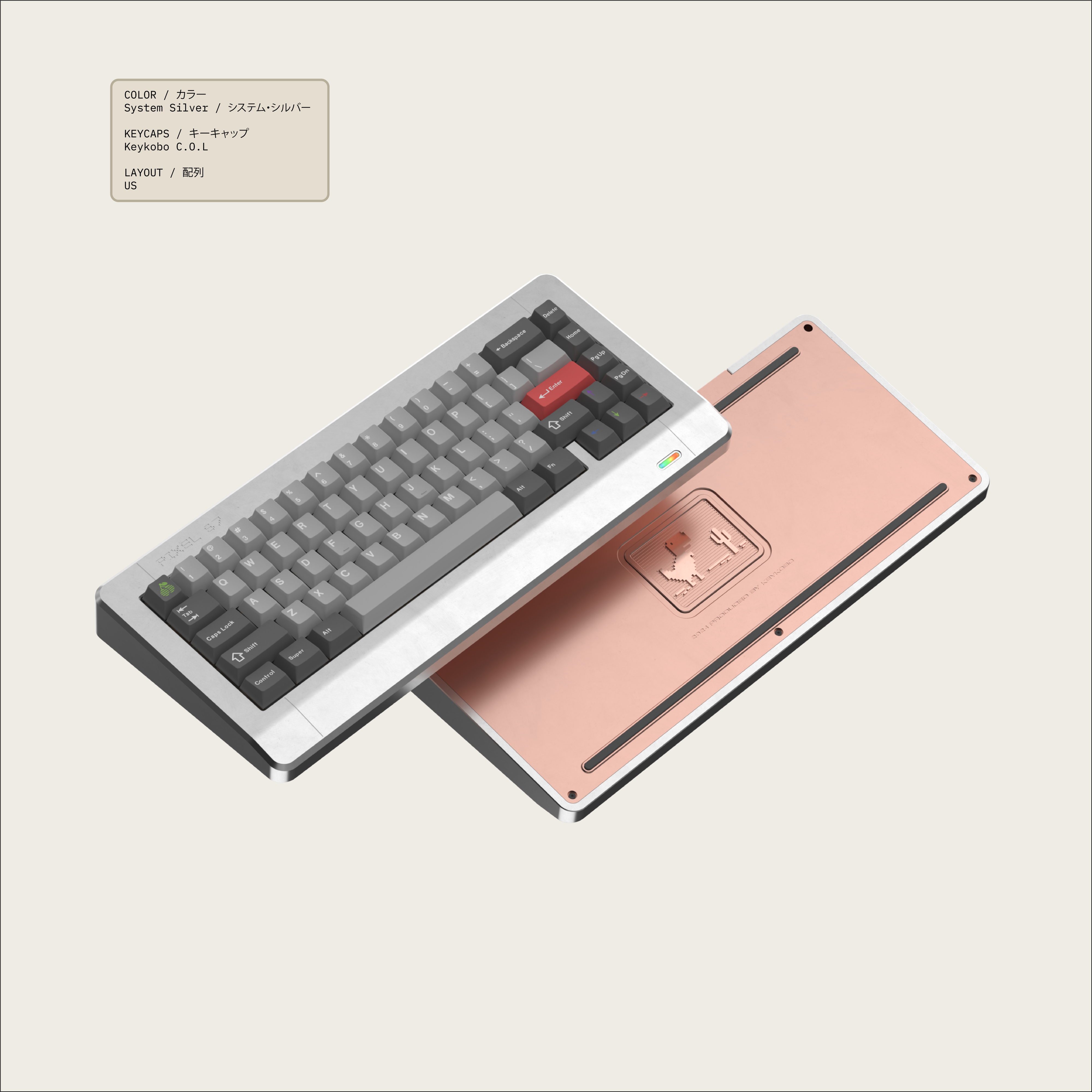 (Group Buy) Pixtendo x Keykobo Pixel67 Keyboard
