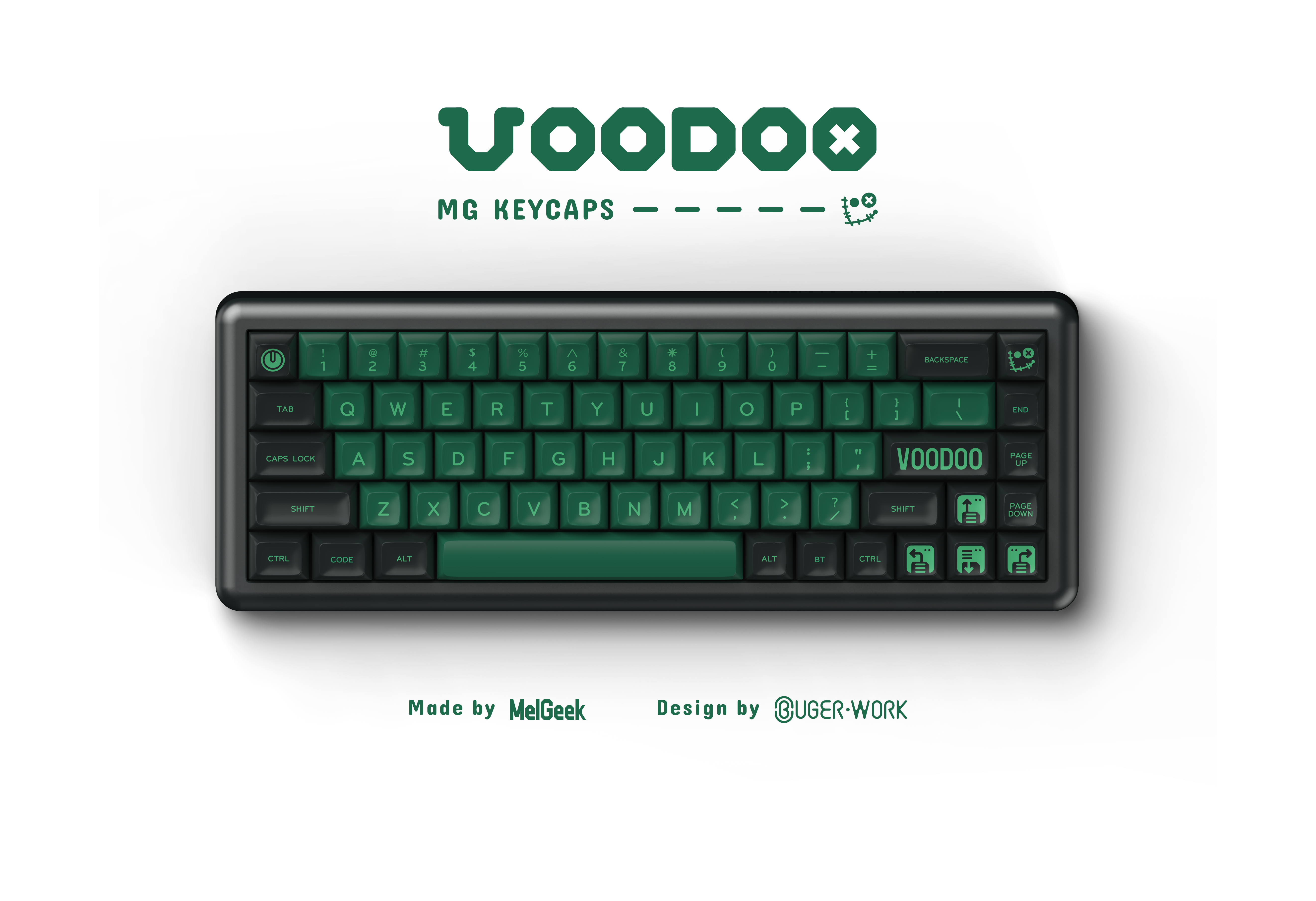 (In Stock) MG Voodoo Keyset