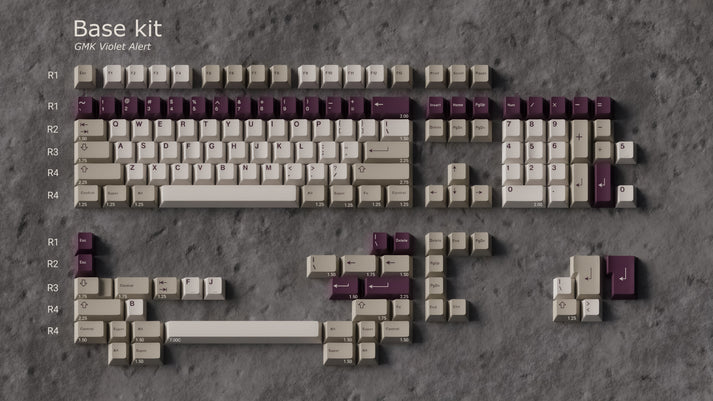 (Group Buy) GMK CYL Violet Alert